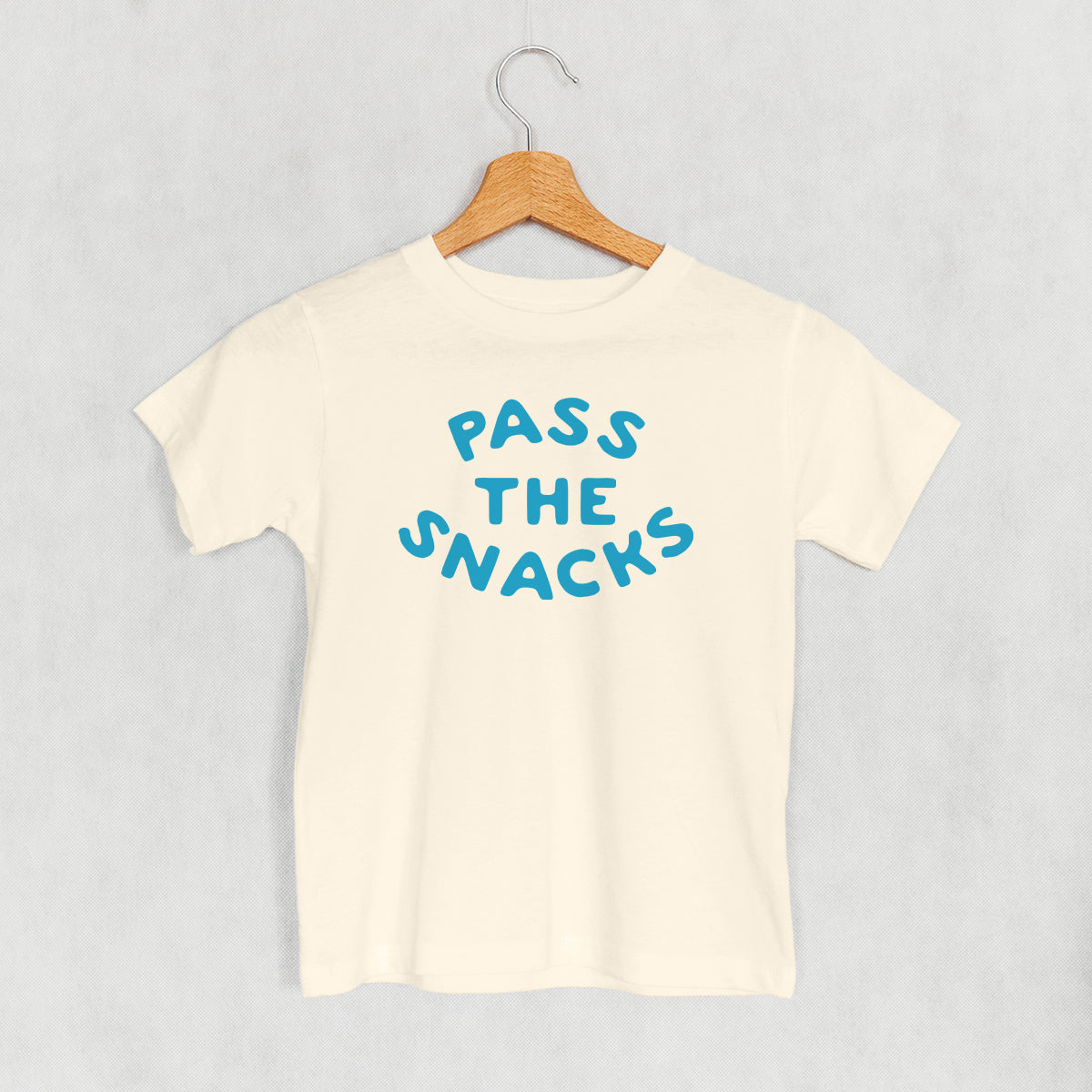 Pass The Snacks (Blue) (Kids) - Toddler Tee, Light Blue - Bexa Boutique