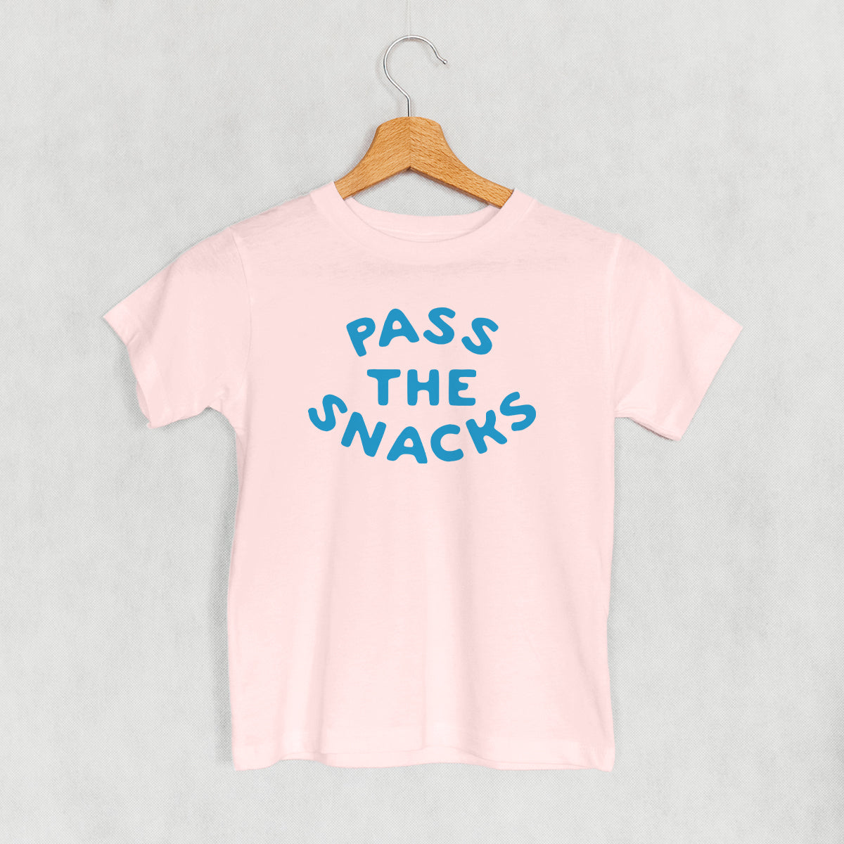 Pass The Snacks (Blue) (Kids) - Toddler Tee, Light Blue - Bexa Boutique