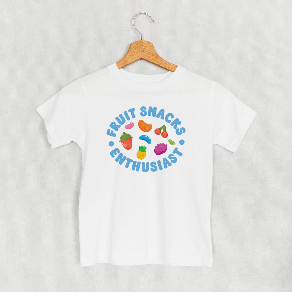 Fruit Snacks Enthusiast (Kids) - Toddler Tee, White - Bexa Boutique