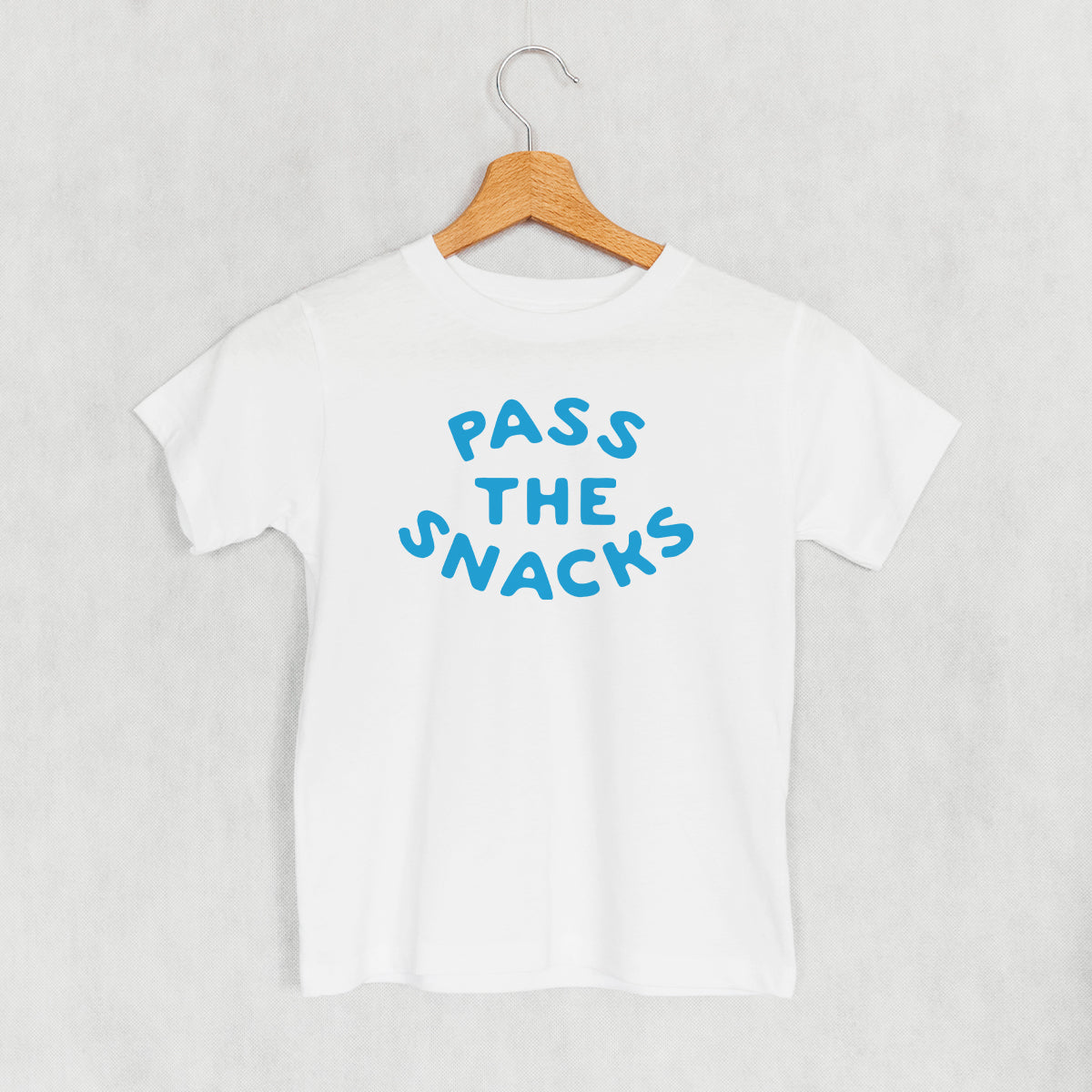 Pass The Snacks (Blue) (Kids) - Toddler Tee, Light Blue - Bexa Boutique