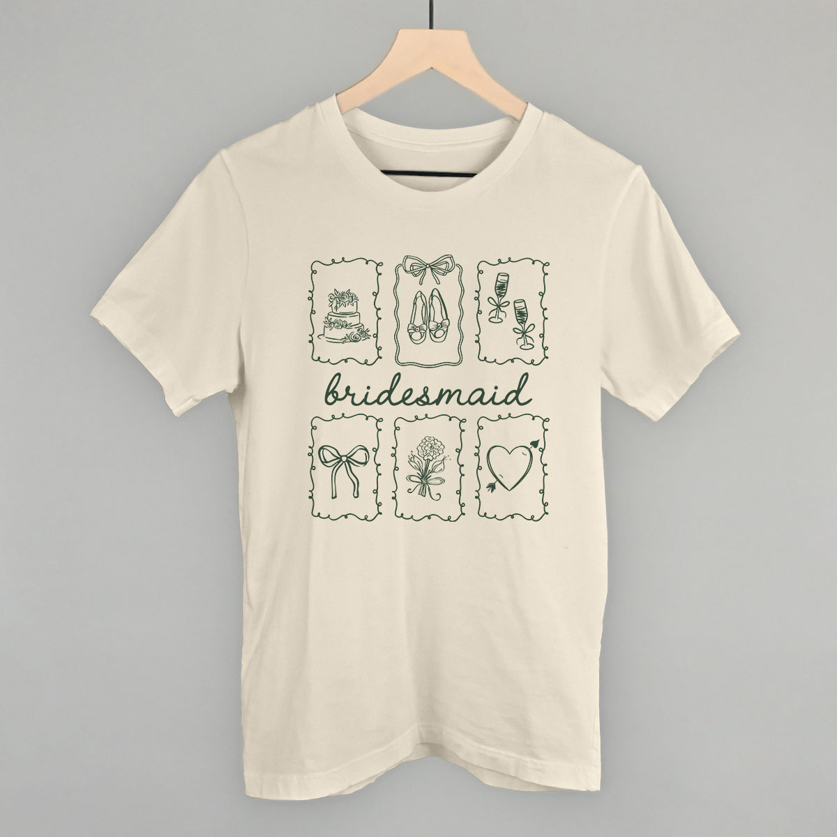 Bridesmaid Doodles - Sweatshirt, Oatmeal - Bexa Boutique