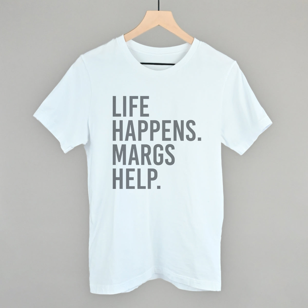 Life Happens Margs Help - Tee, Natural - Bexa Boutique