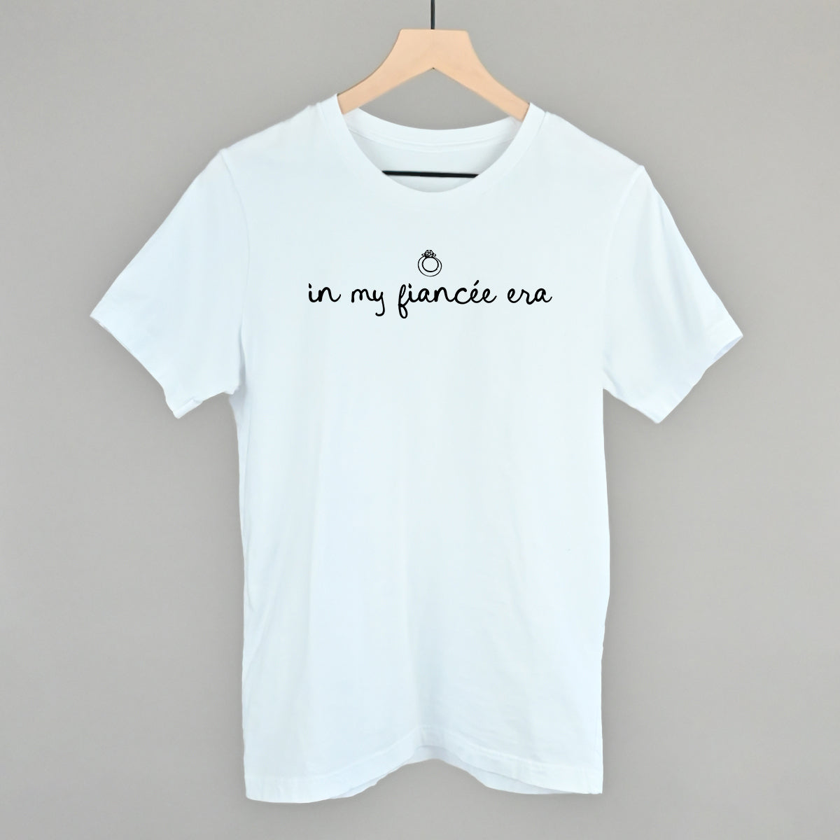 In My Fiancee Era - Oversized Boxy Crew, Bone - Bexa Boutique