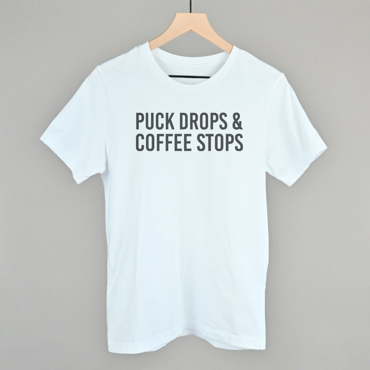 Puck Drops & Coffee Stops - Oversized Boxy Crew, Nantucket Breeze - Bexa Boutique