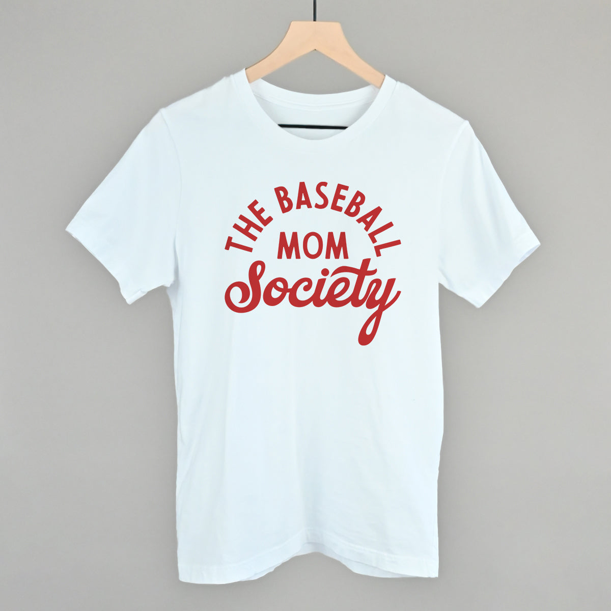 The Baseball Mom Society - Oversized Boxy Crew, Bone - Bexa Boutique