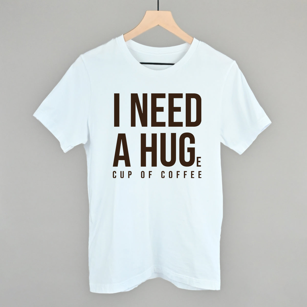 I Need A Hug (Coffee) - Sweatshirt, Oatmeal - Bexa Boutique
