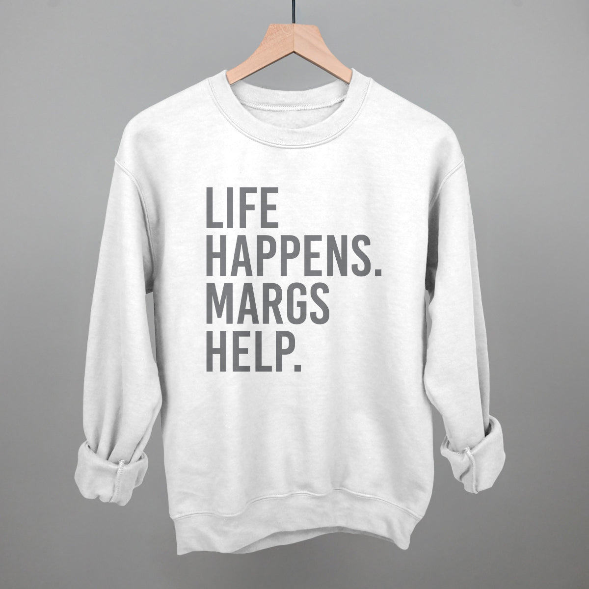 Life Happens Margs Help - Tee, Natural - Bexa Boutique