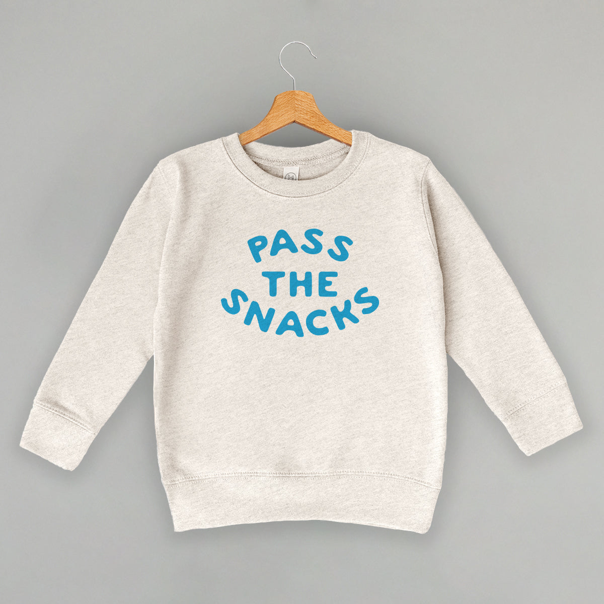 Pass The Snacks (Blue) (Kids) - Toddler Tee, Light Blue - Bexa Boutique