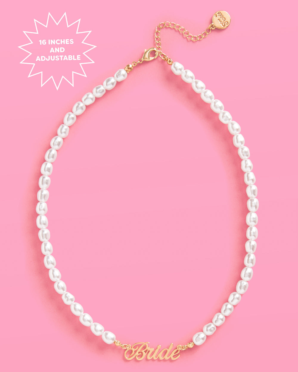 That Bride Necklace - gold nameplate necklace - Bexa Boutique