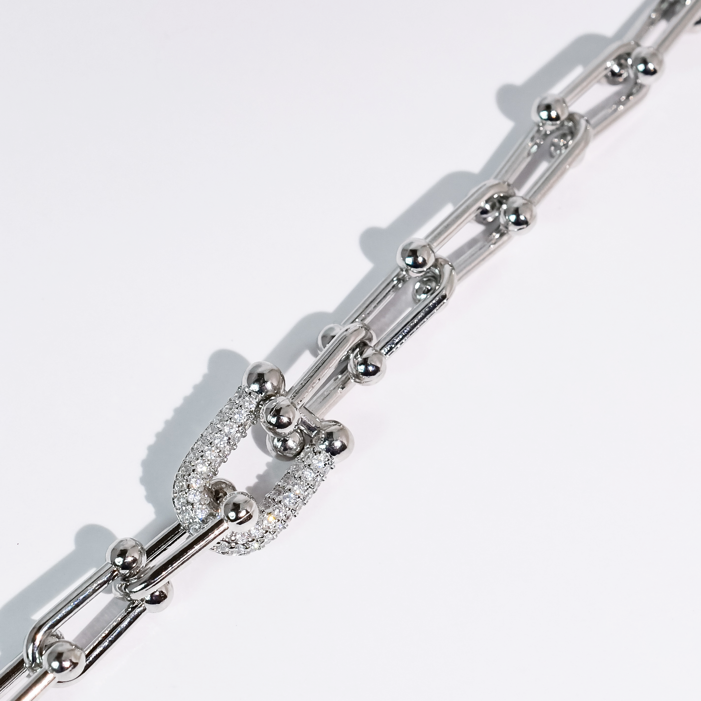 Lock It In Silver Bracelet
