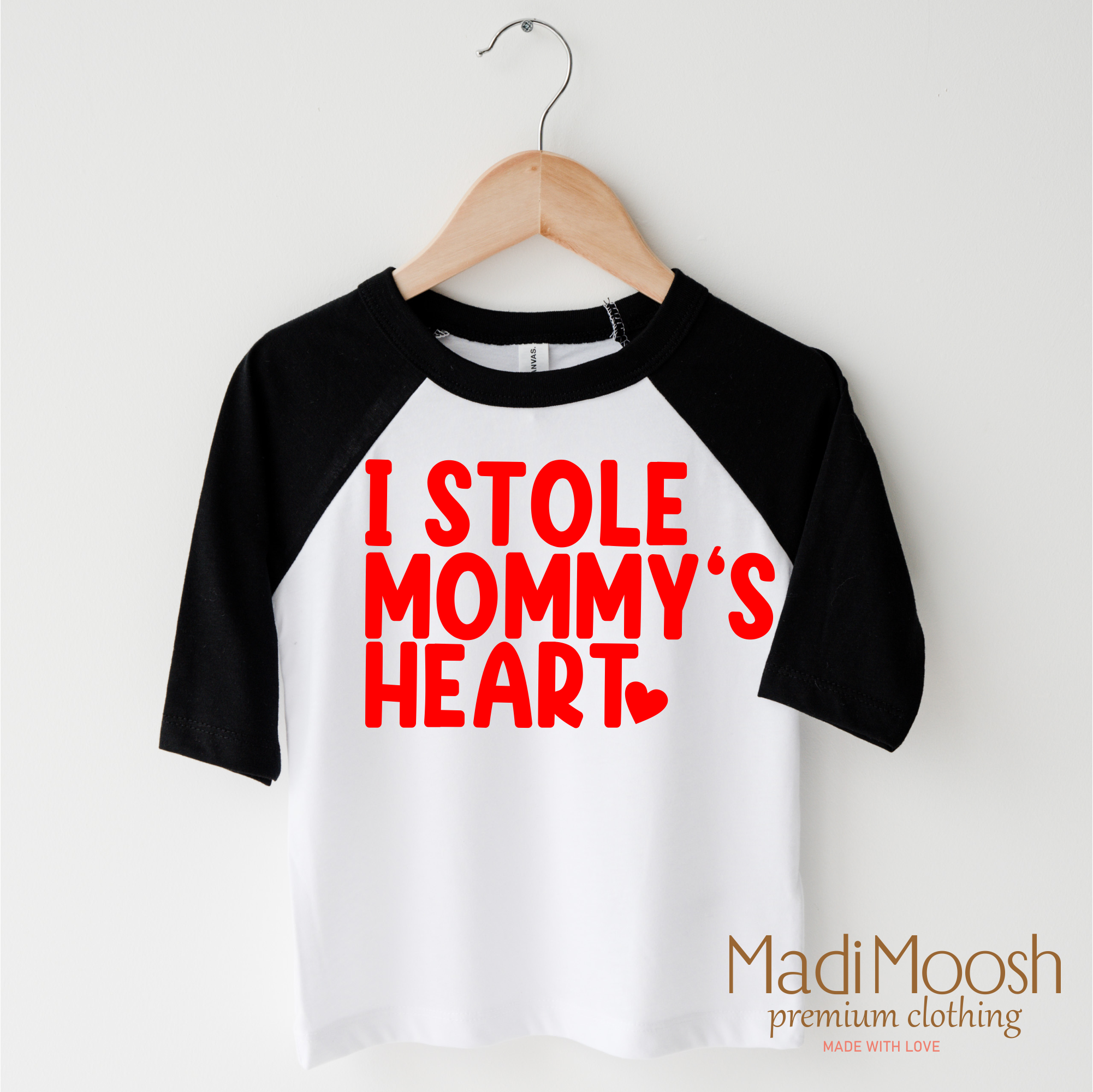 I Stole Mommy's Heart Valentine's Day Shirt - Valentine Tee