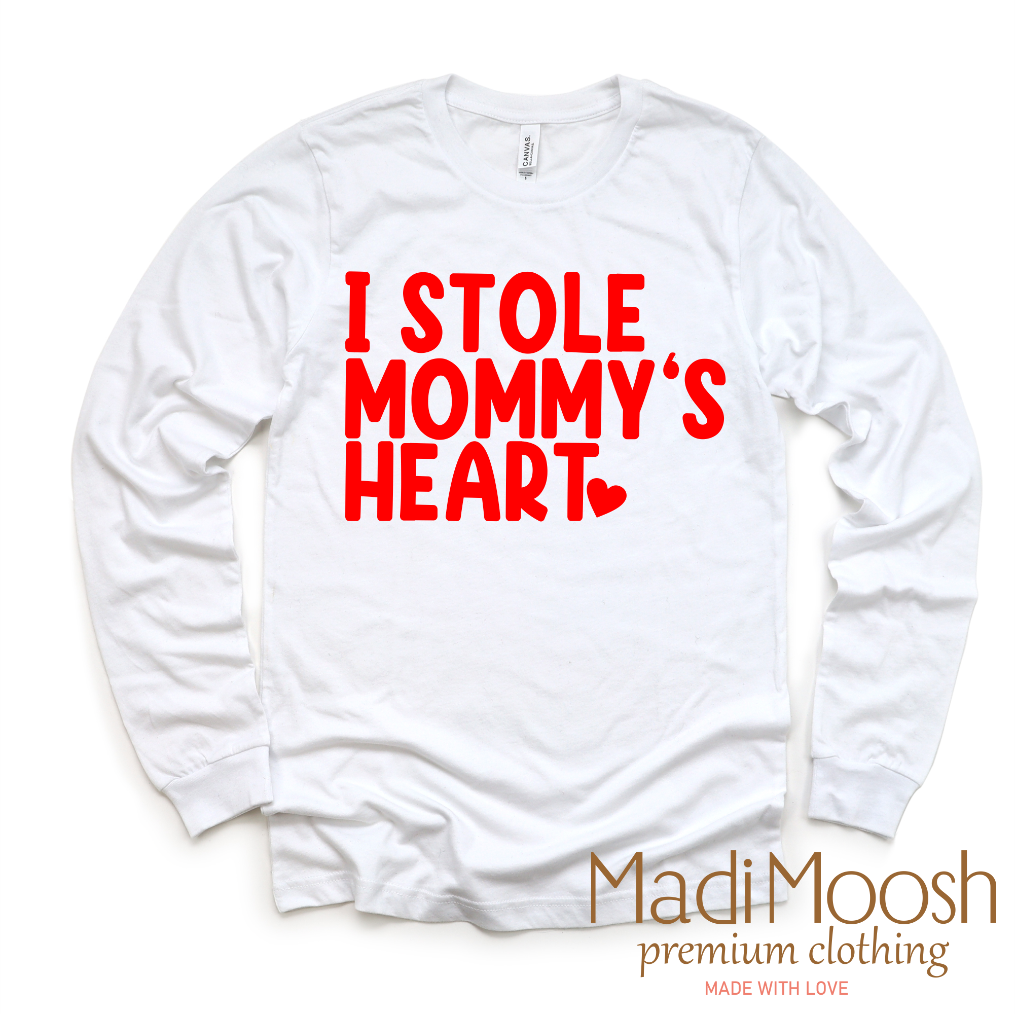I Stole Mommy's Heart Valentine's Day Shirt - Valentine Tee