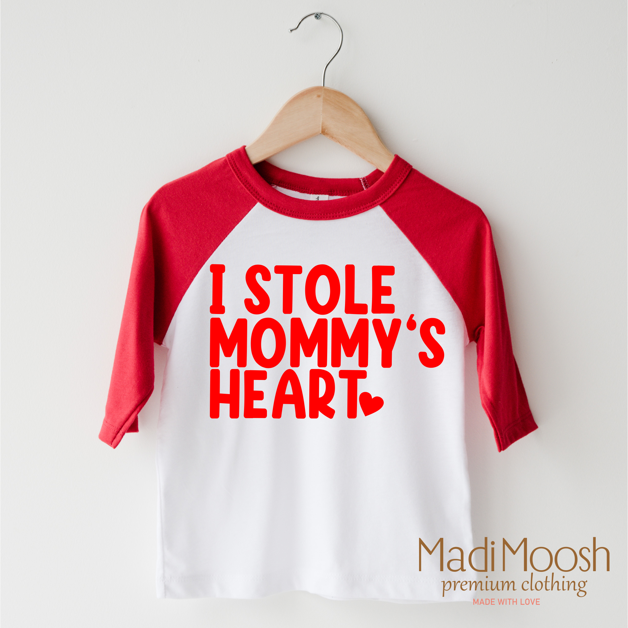 I Stole Mommy's Heart Valentine's Day Shirt - Valentine Tee