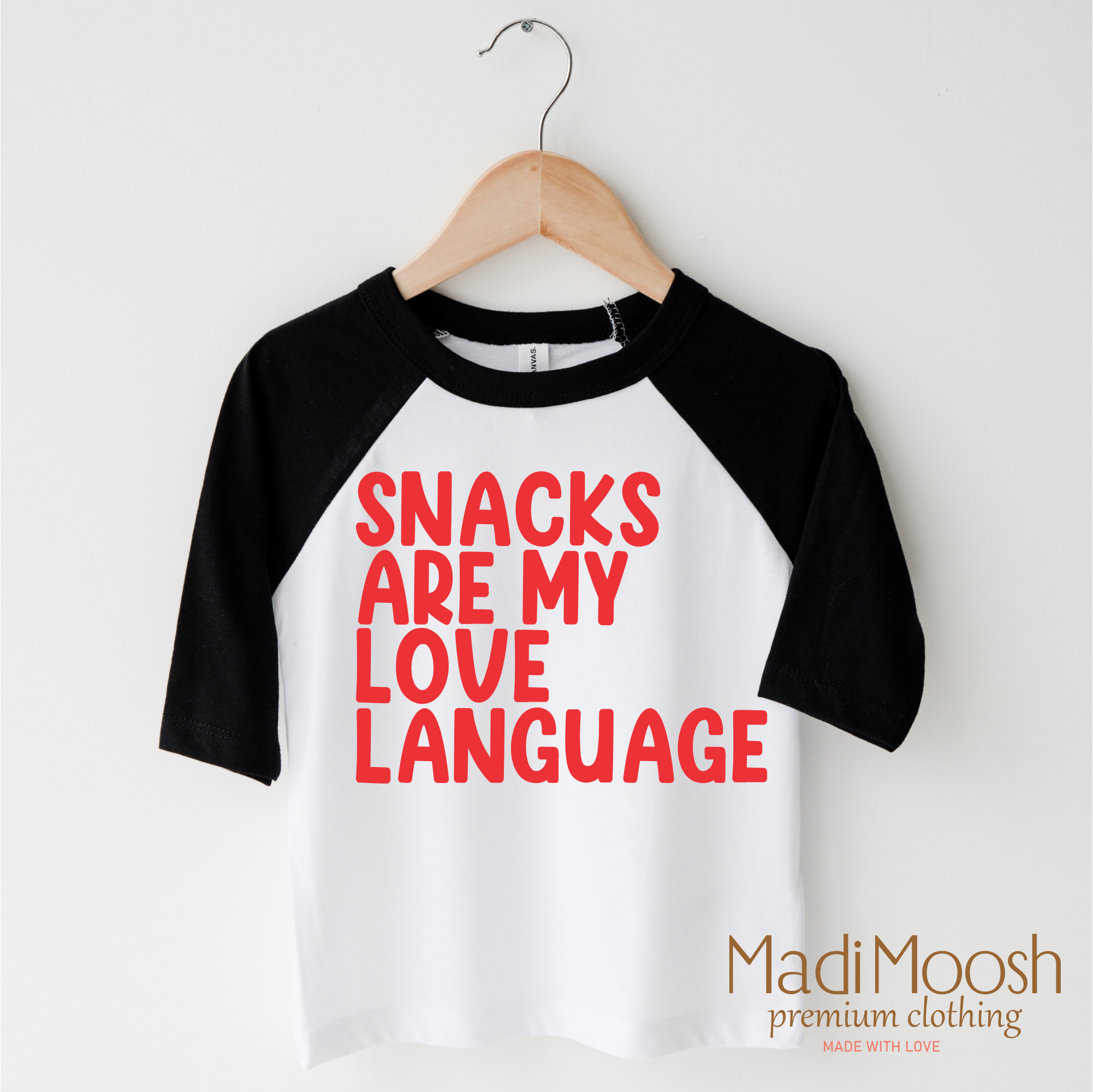 Snacks Are My Love Language Valentine's Day Shirt - Valentine Tee