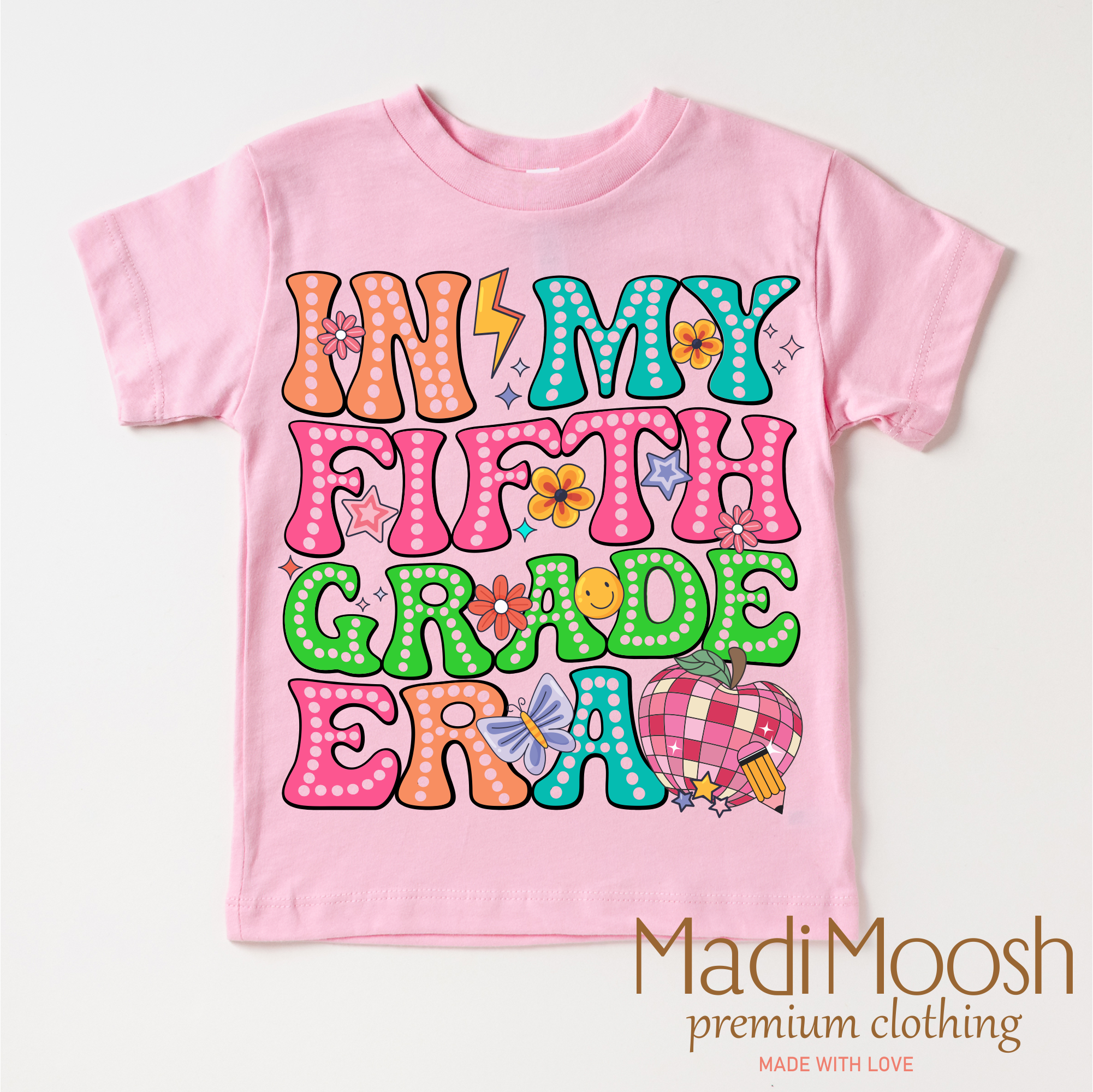 In My 5th Grade Era Back To School Shirt - School Shirt