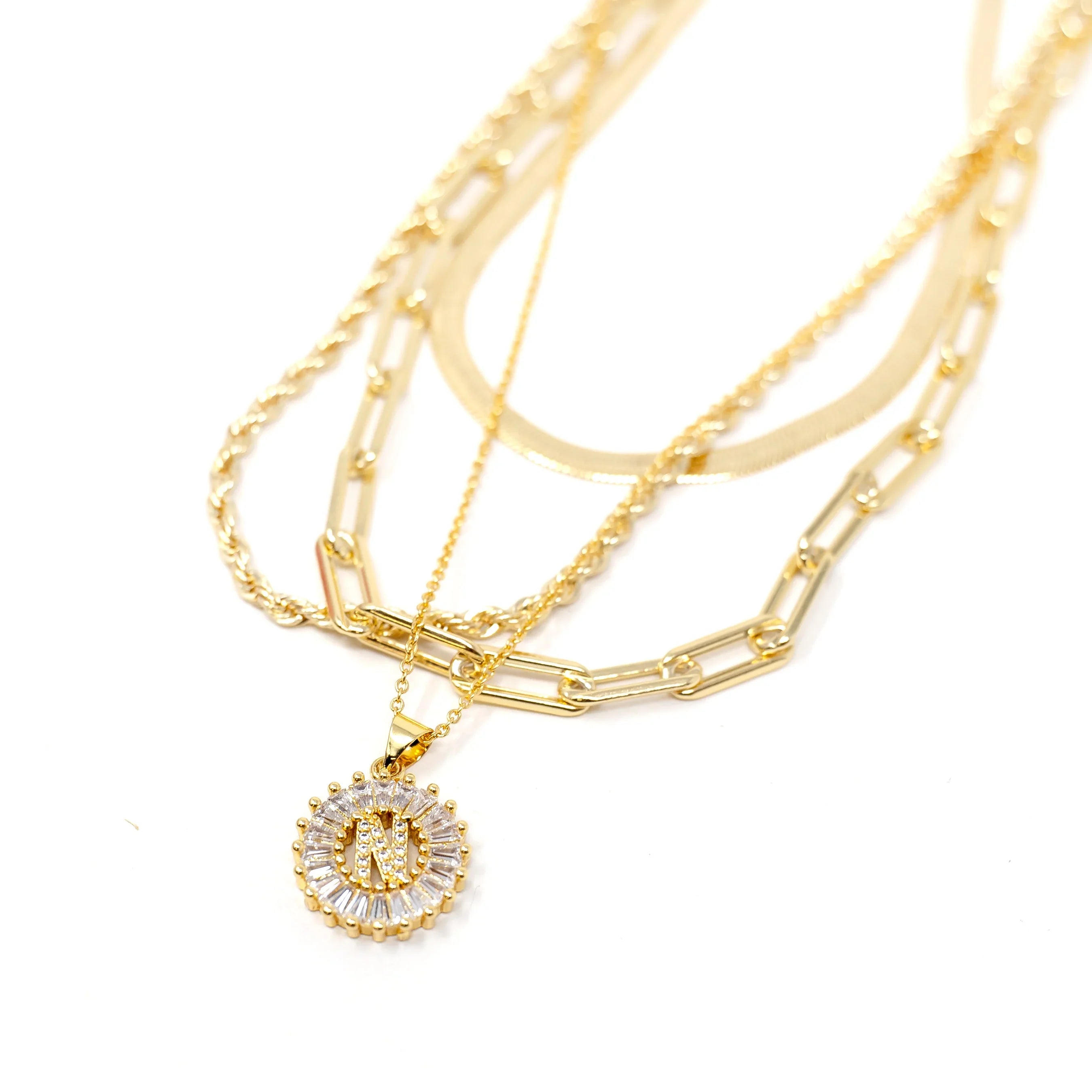 PREORDER: Mini Radiant Initial Necklace