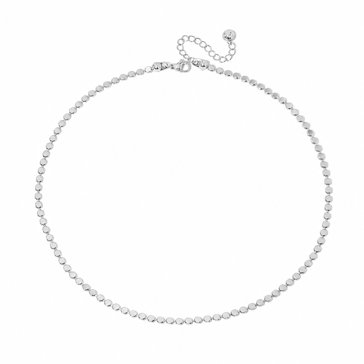 Dakota Disc Chain Necklace - WATERPROOF - Gold - Bexa Boutique