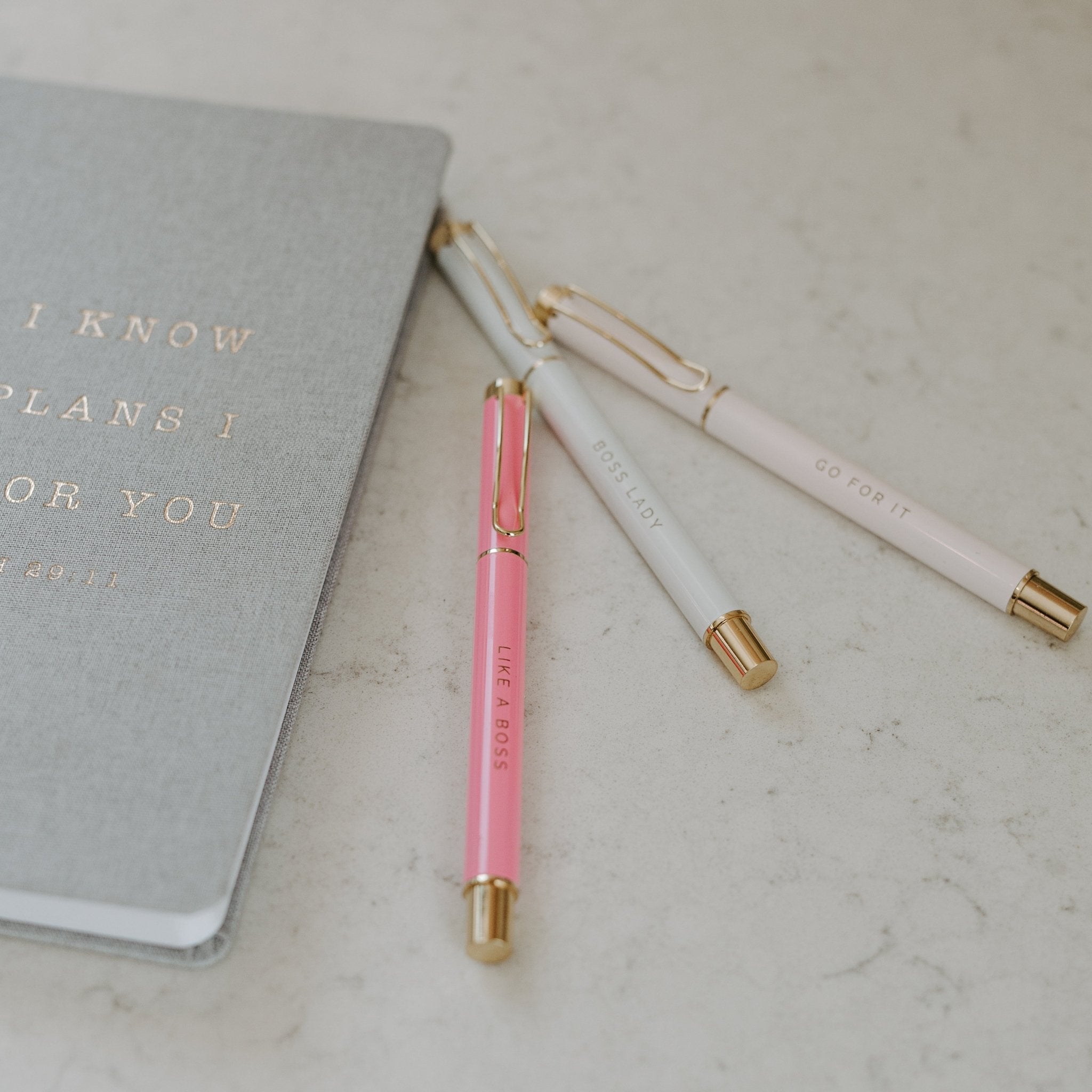 Boss Lady Metal Pen Set - Bexa Boutique