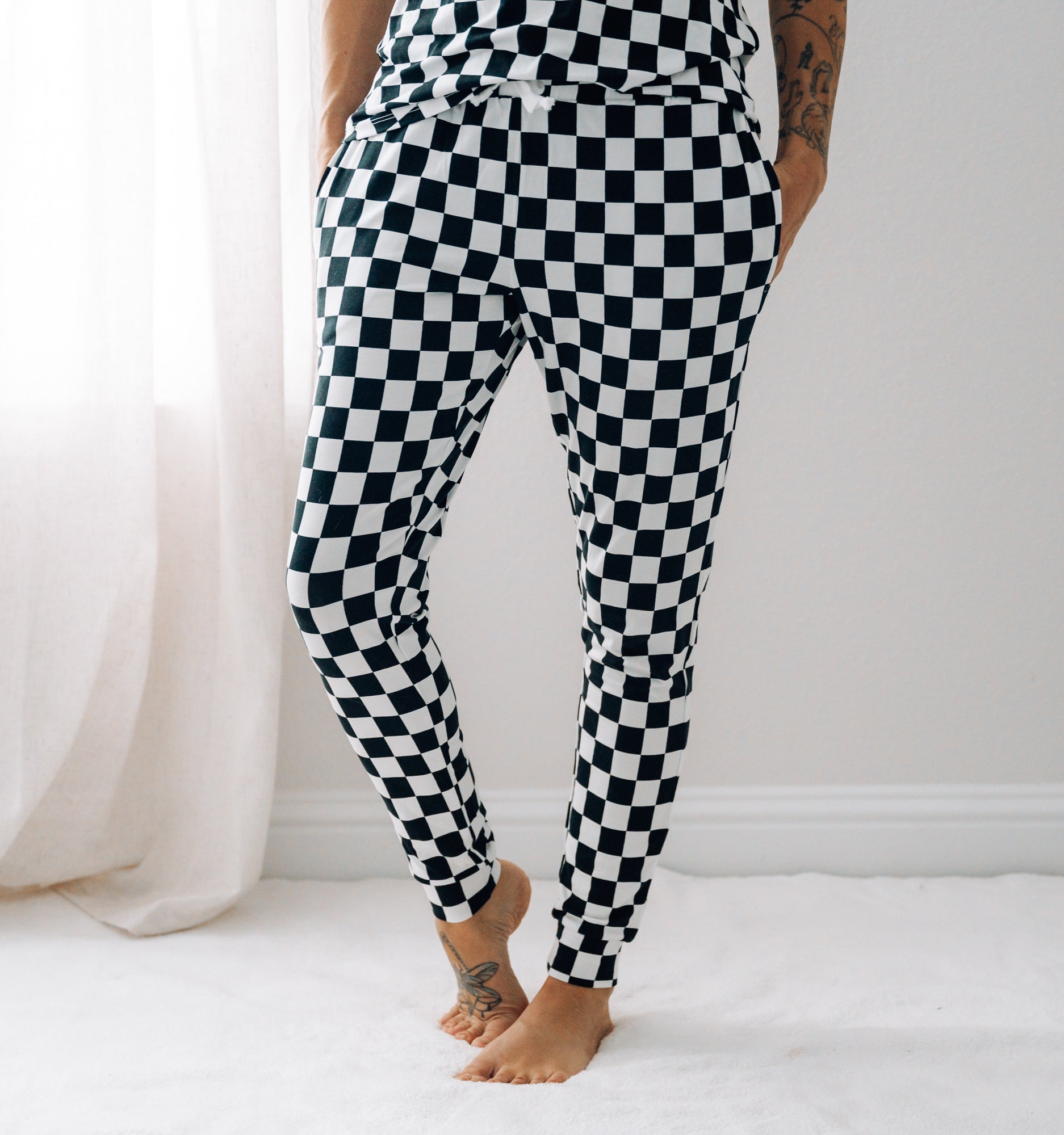 MAMA JOGGERS- B+W Check