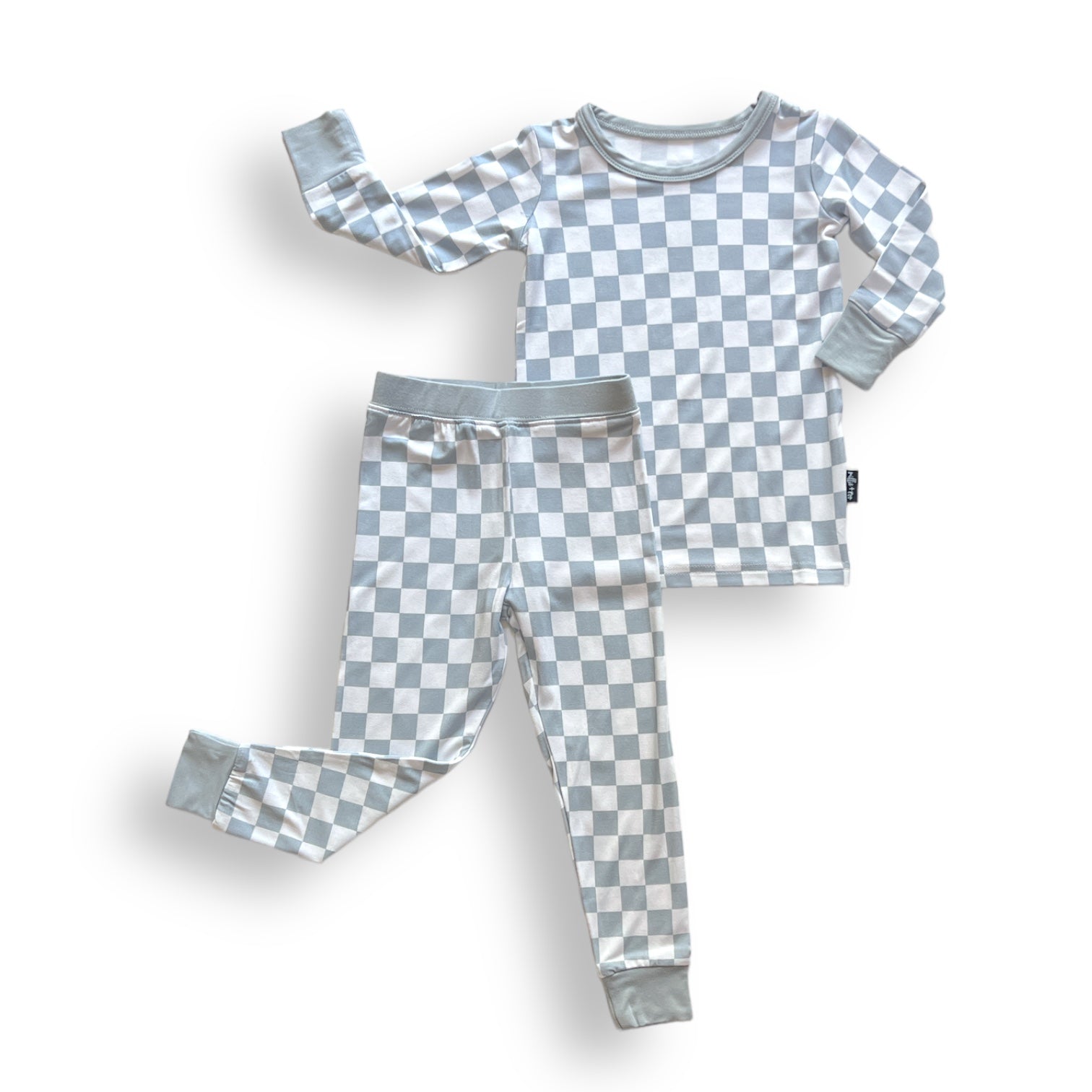 LONG SLEEVE 2 PIECE SETS- Stone Check