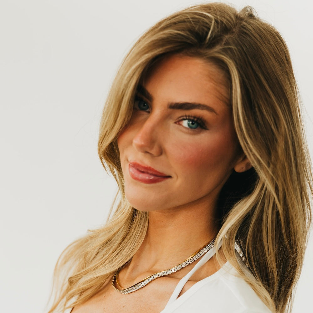 Pinch Me Layered Necklace - WATERPROOF - Gold - Bexa Boutique