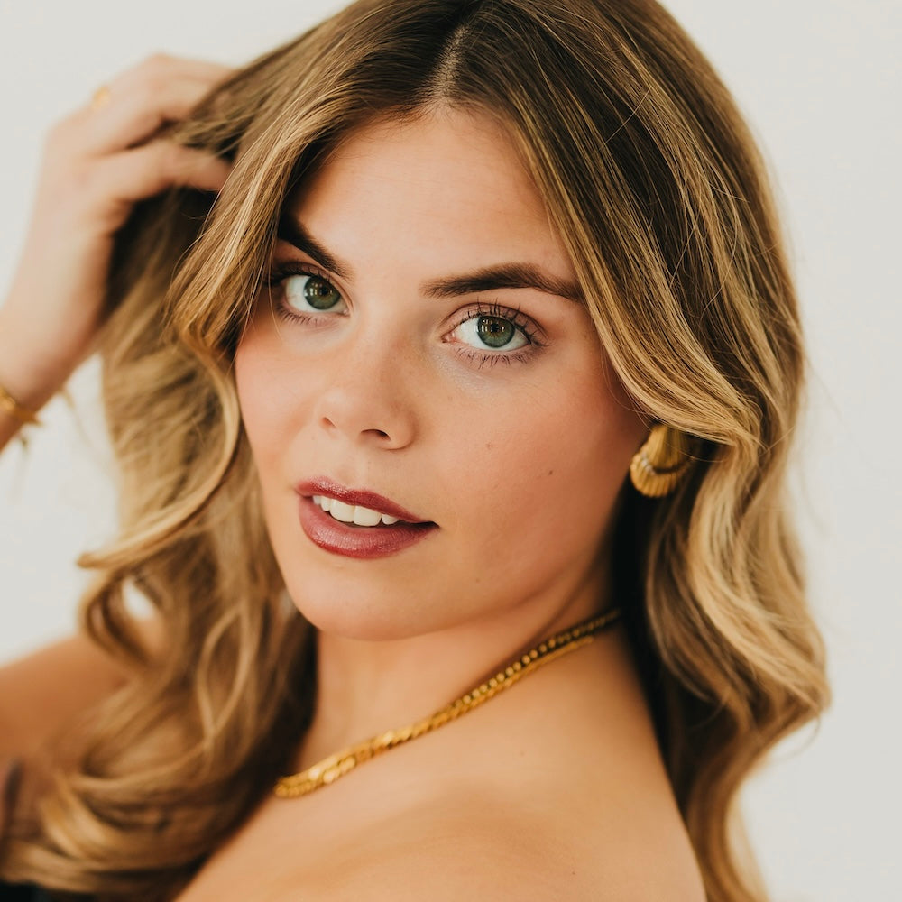 Sandy Shell Earrings - WATERPROOF - Bexa Boutique