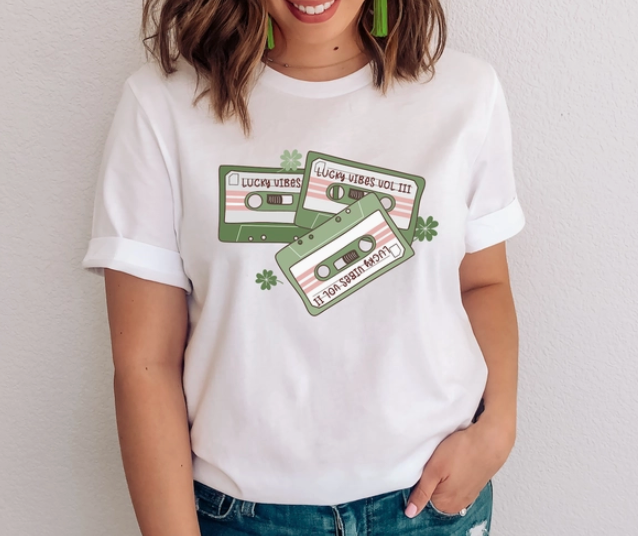 St. Patricks Day T-Shirt Mix Tape