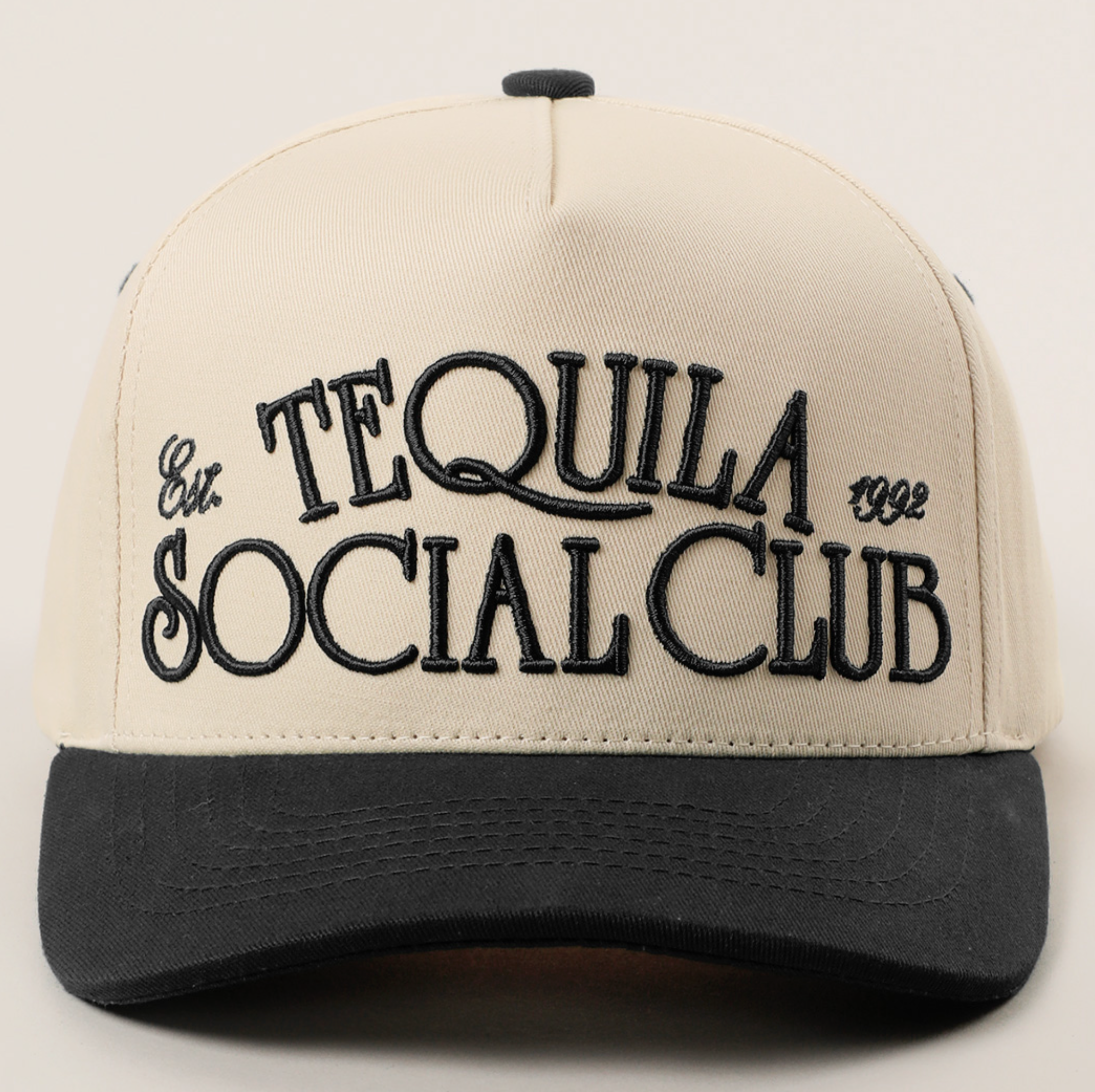 Tequila Social Club Trucker Hat - Hat, Black - Bexa Boutique