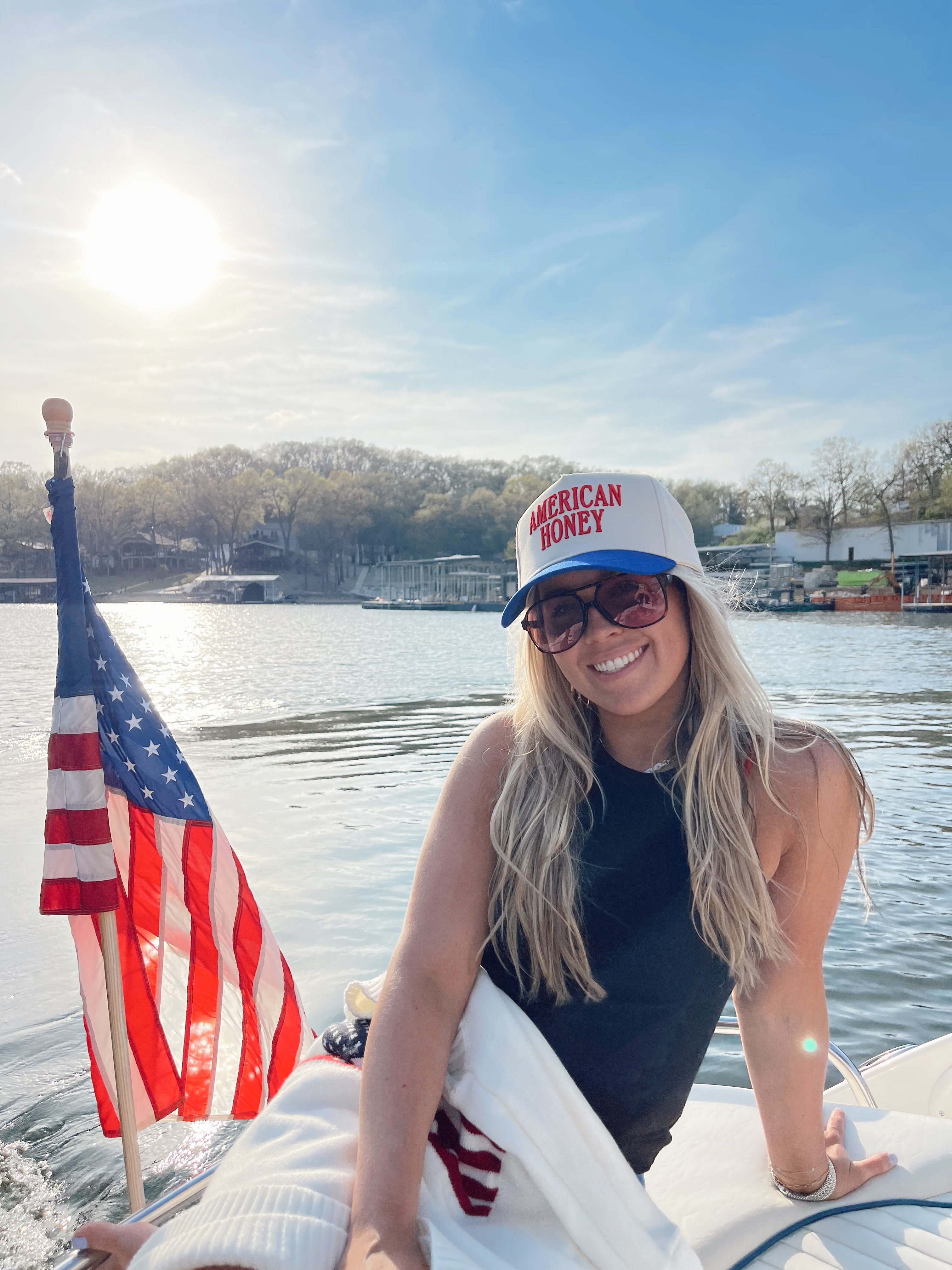 American Honey Vintage Trucker Hat - Bexa Boutique
