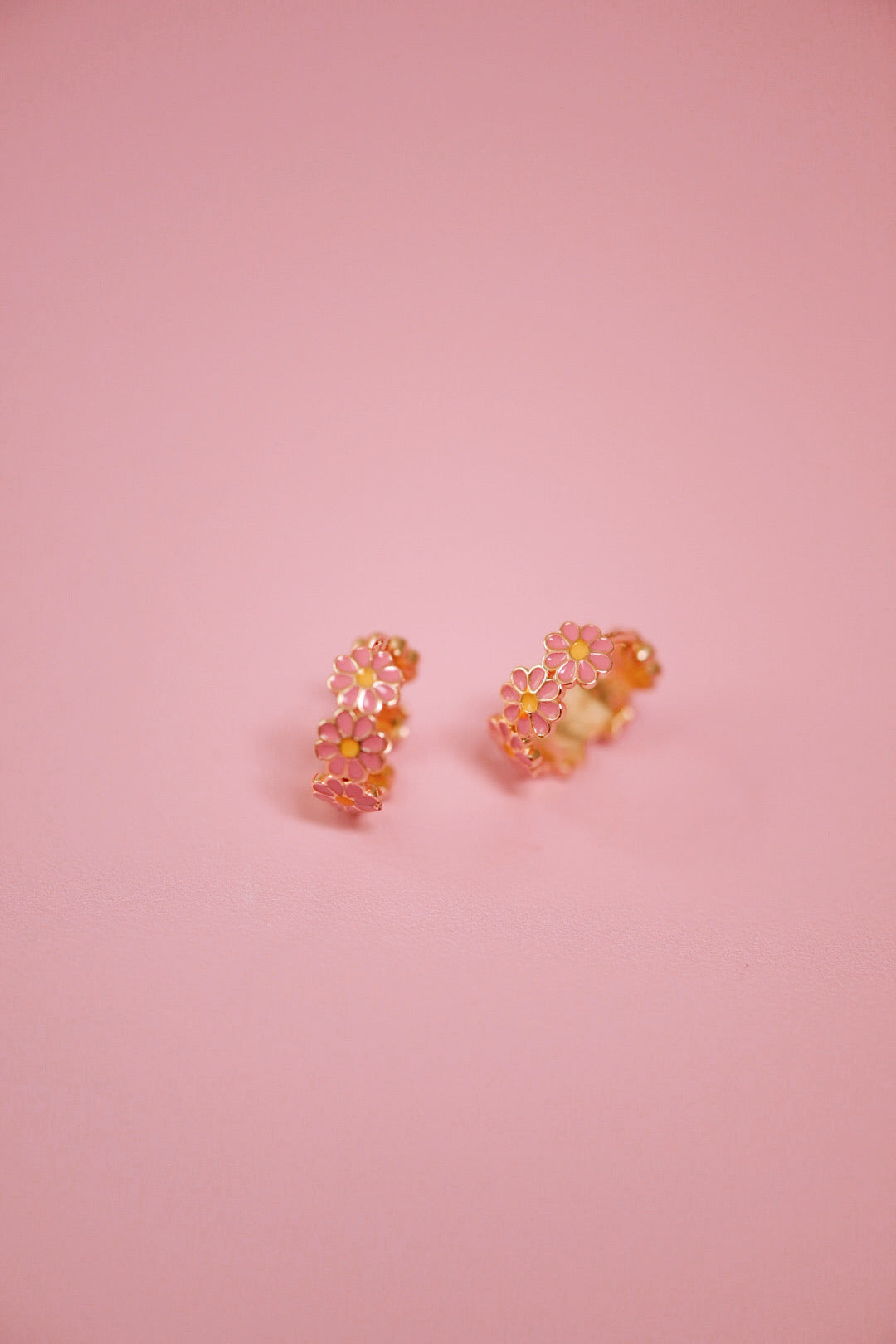 Daisy Hoops (3 Color Options)