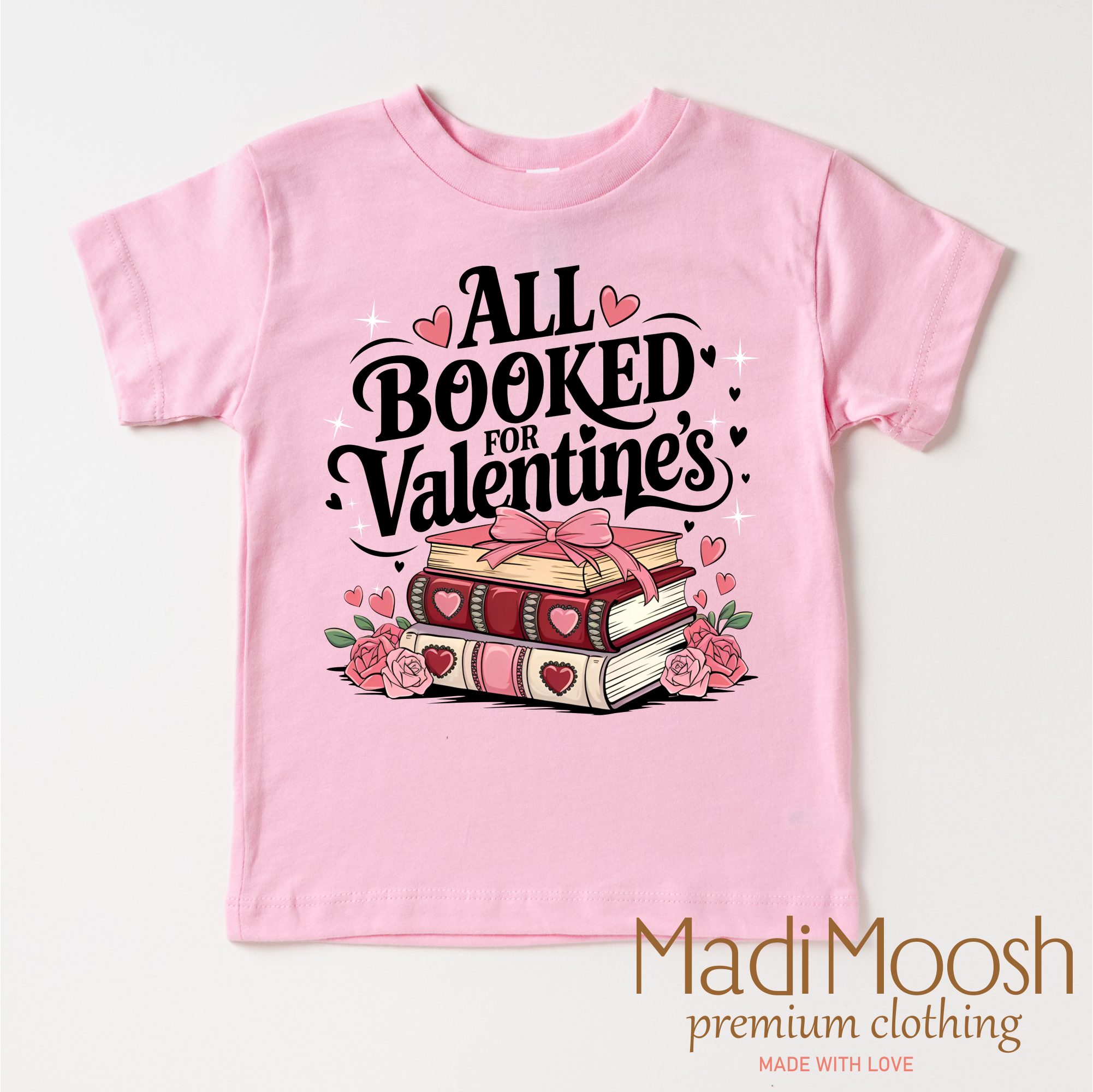 All Booked For Valentine's Day Shirt - Valentine's Tee
