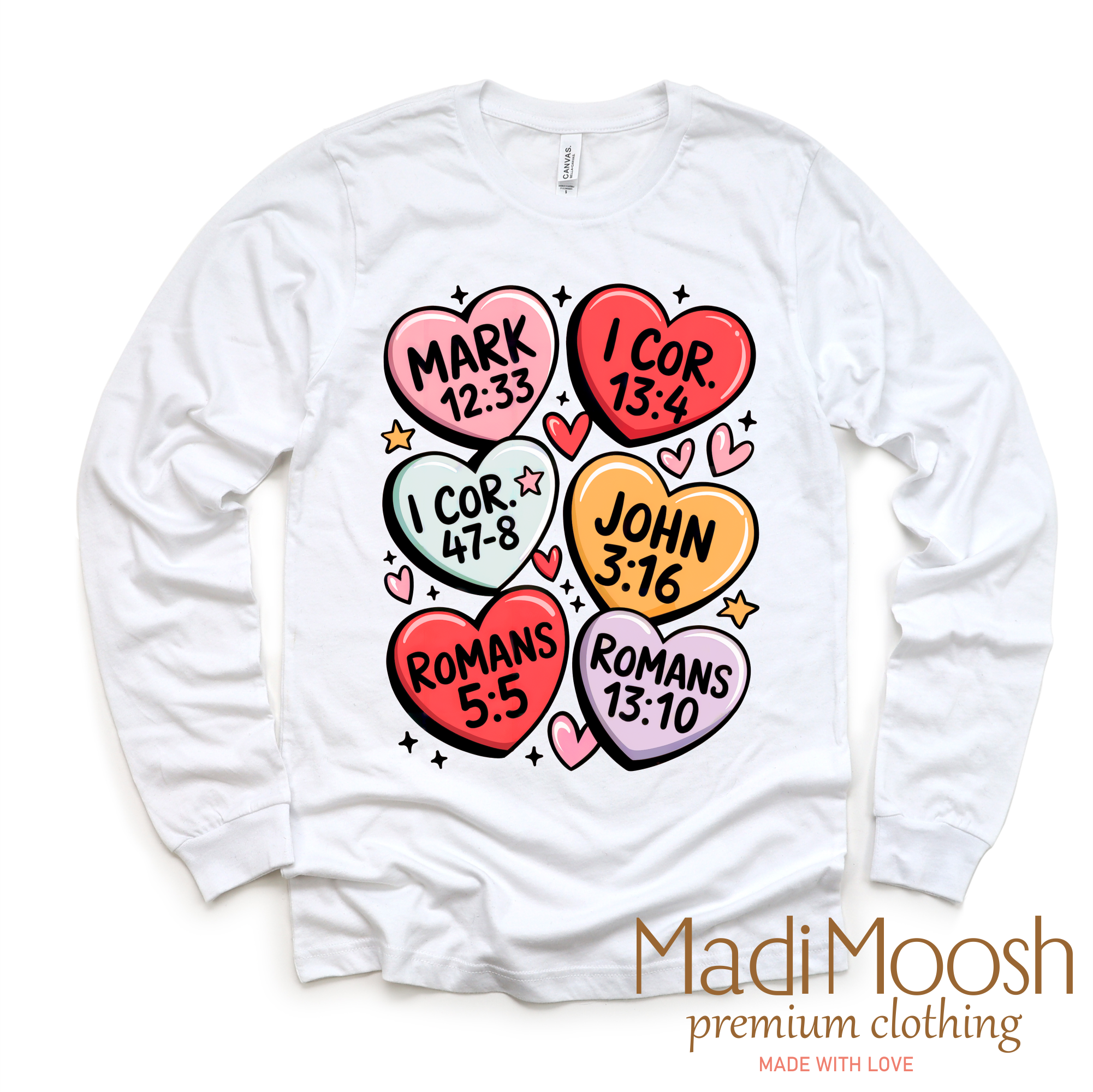 Bible Verse Valentine's Day Shirt - Christian Valentine's Tee