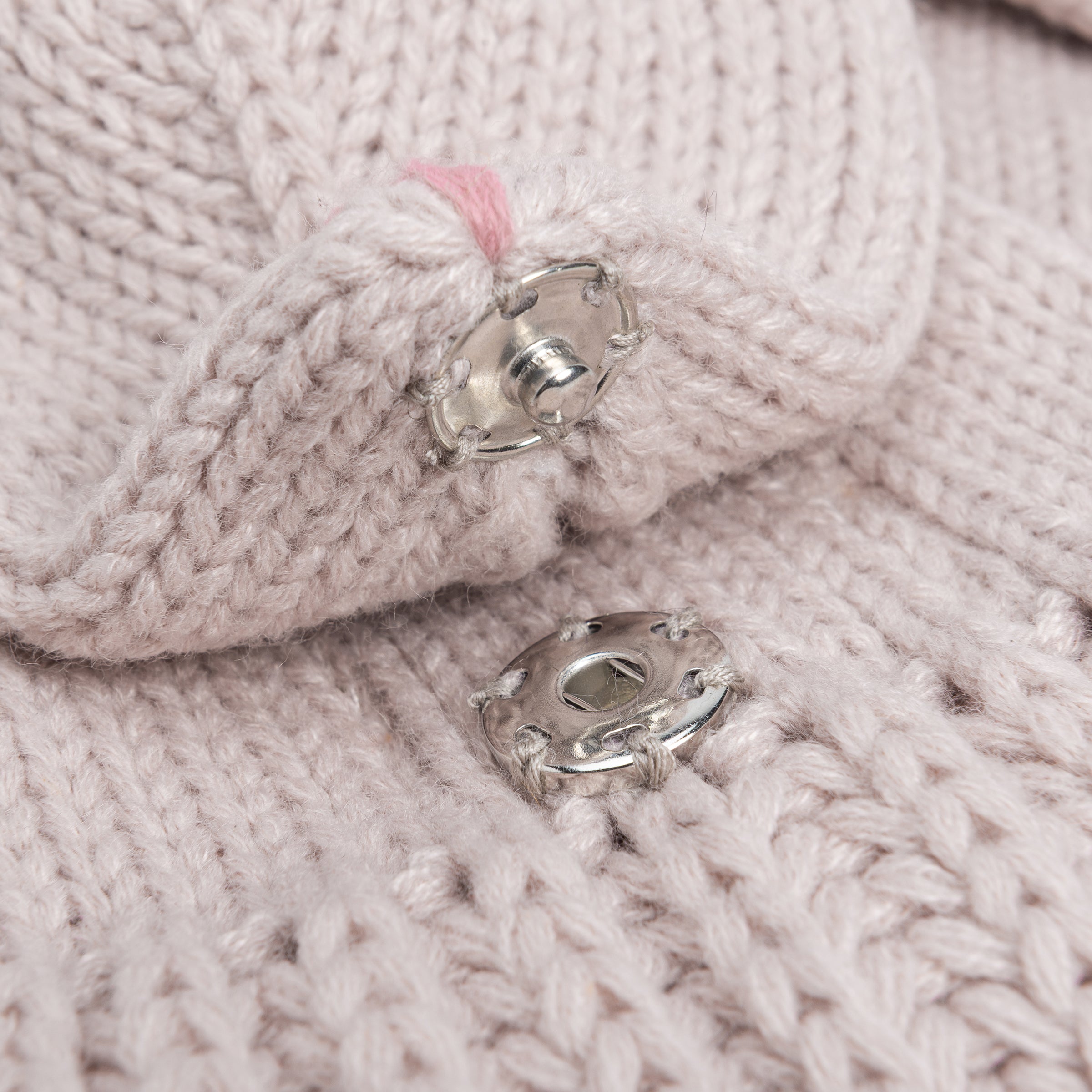 Soft Bunny Knitted Winter Neck Scarf- (Toddlers, Kids Age 4/5-12Yr)- Unisex