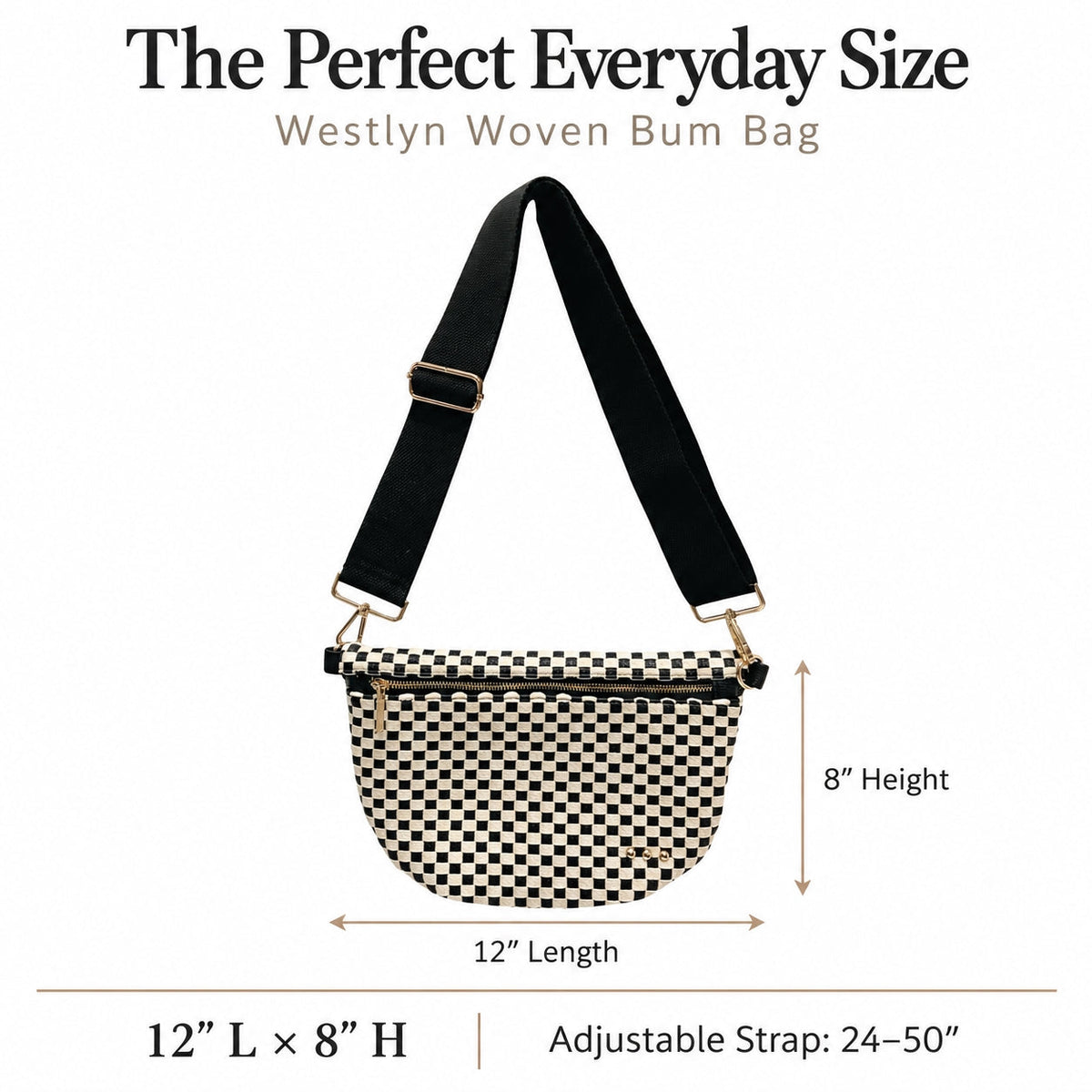 Westlyn Woven Bum Bag  - TOP SELLER