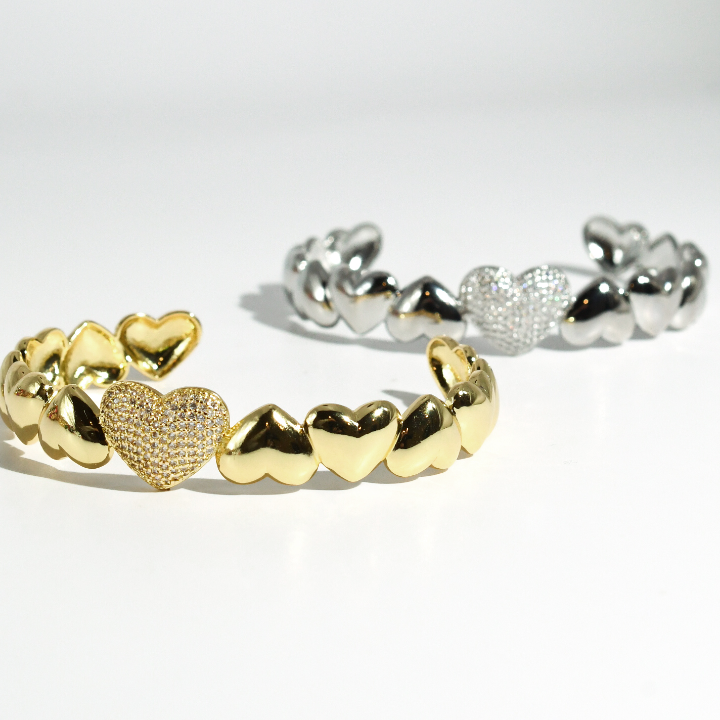 Wrapped In Hearts Bangle