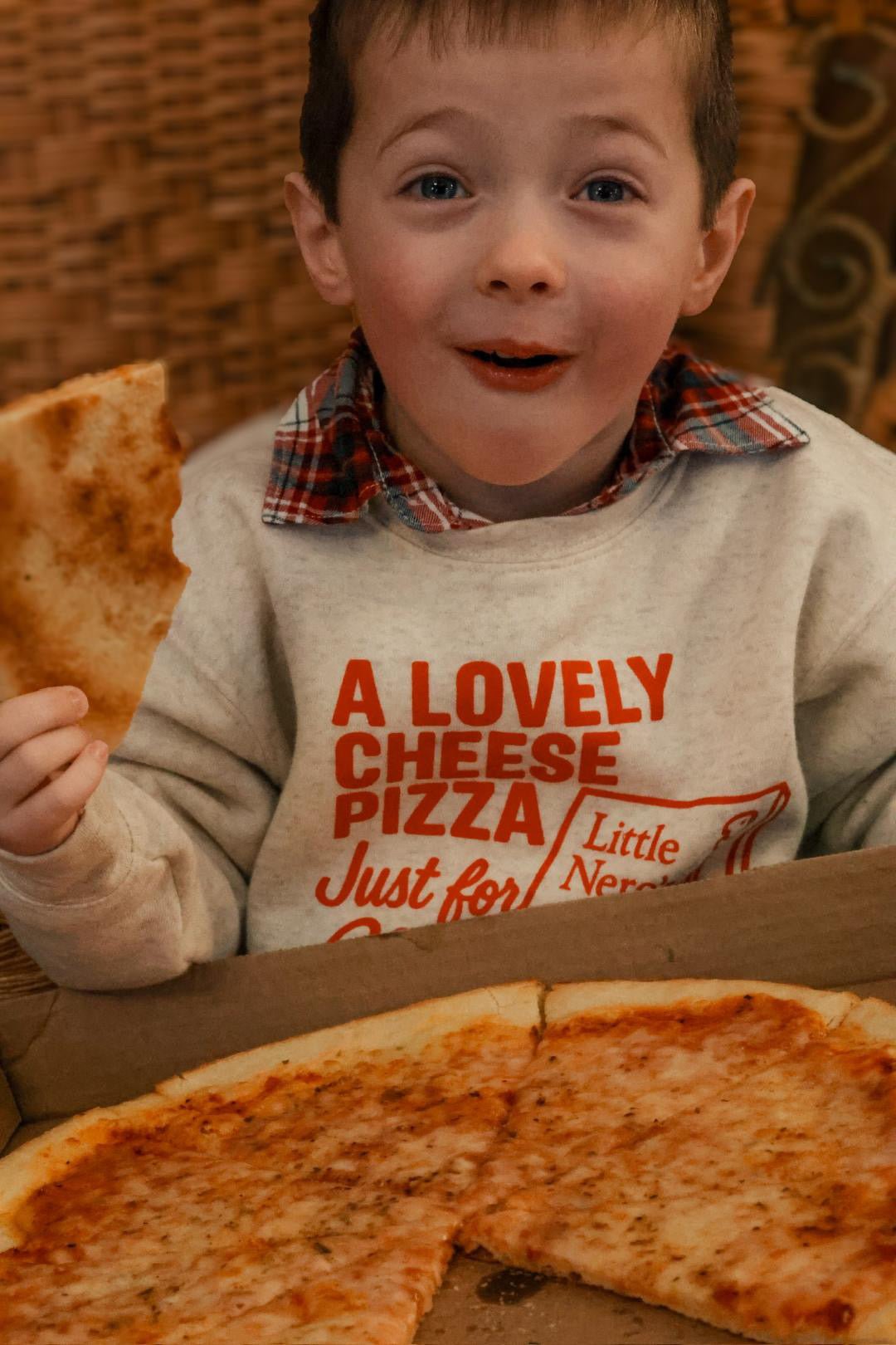 A Lovely Cheese Pizza Just For Me Sweatshirt