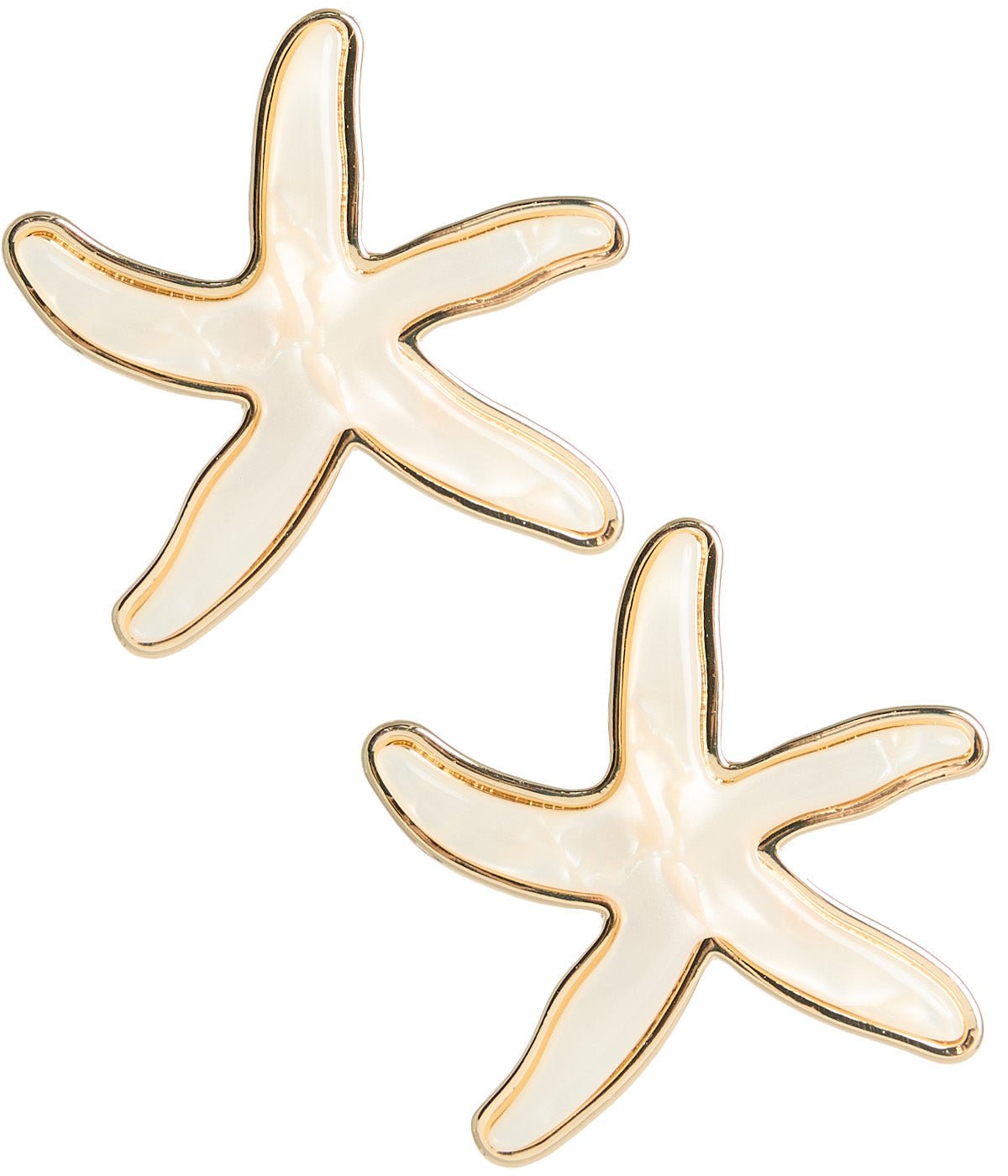 Acrylic Starfish Earring - Light Pink - Bexa Boutique