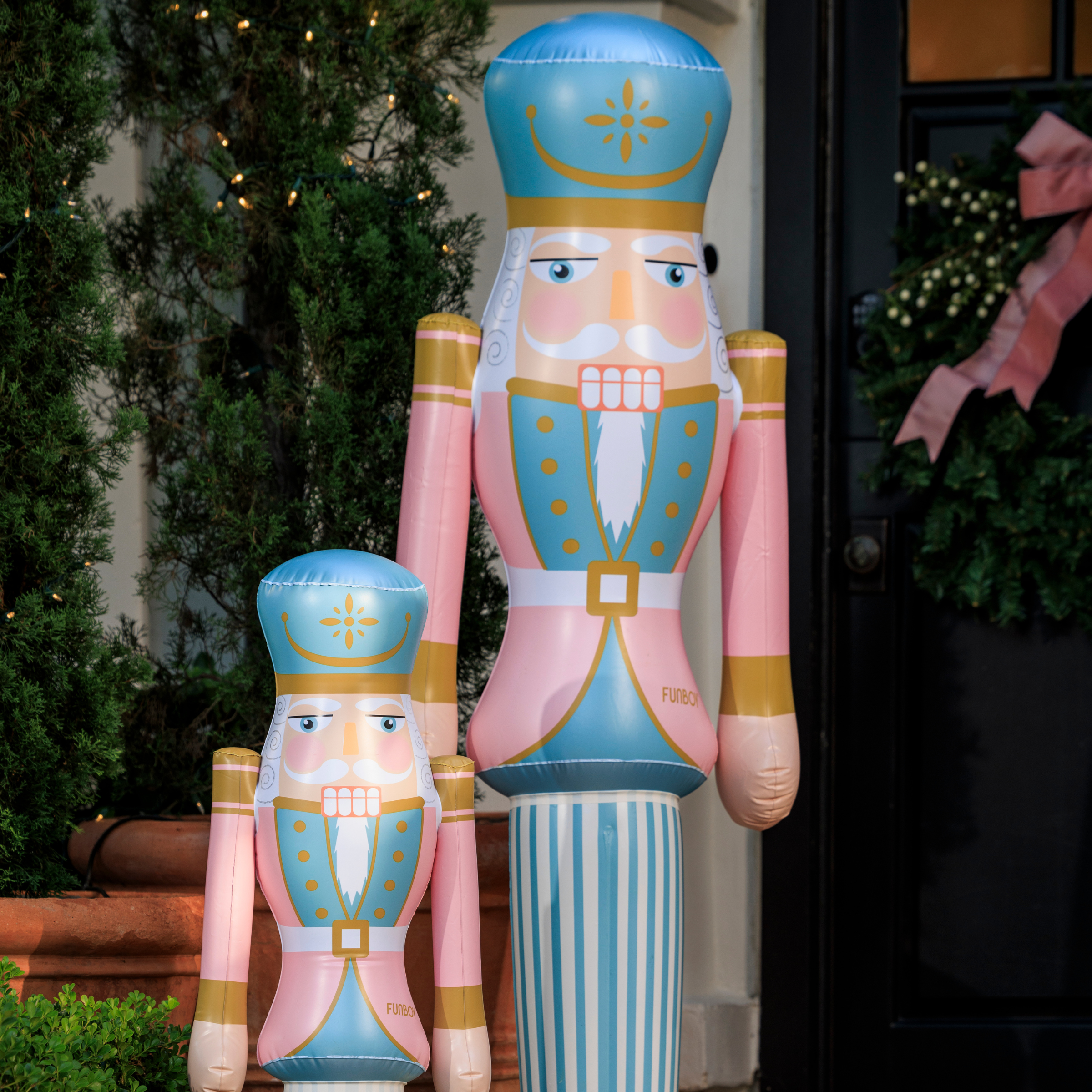 FUNBOY - Pink Inflatable Nutcracker - 5 ft