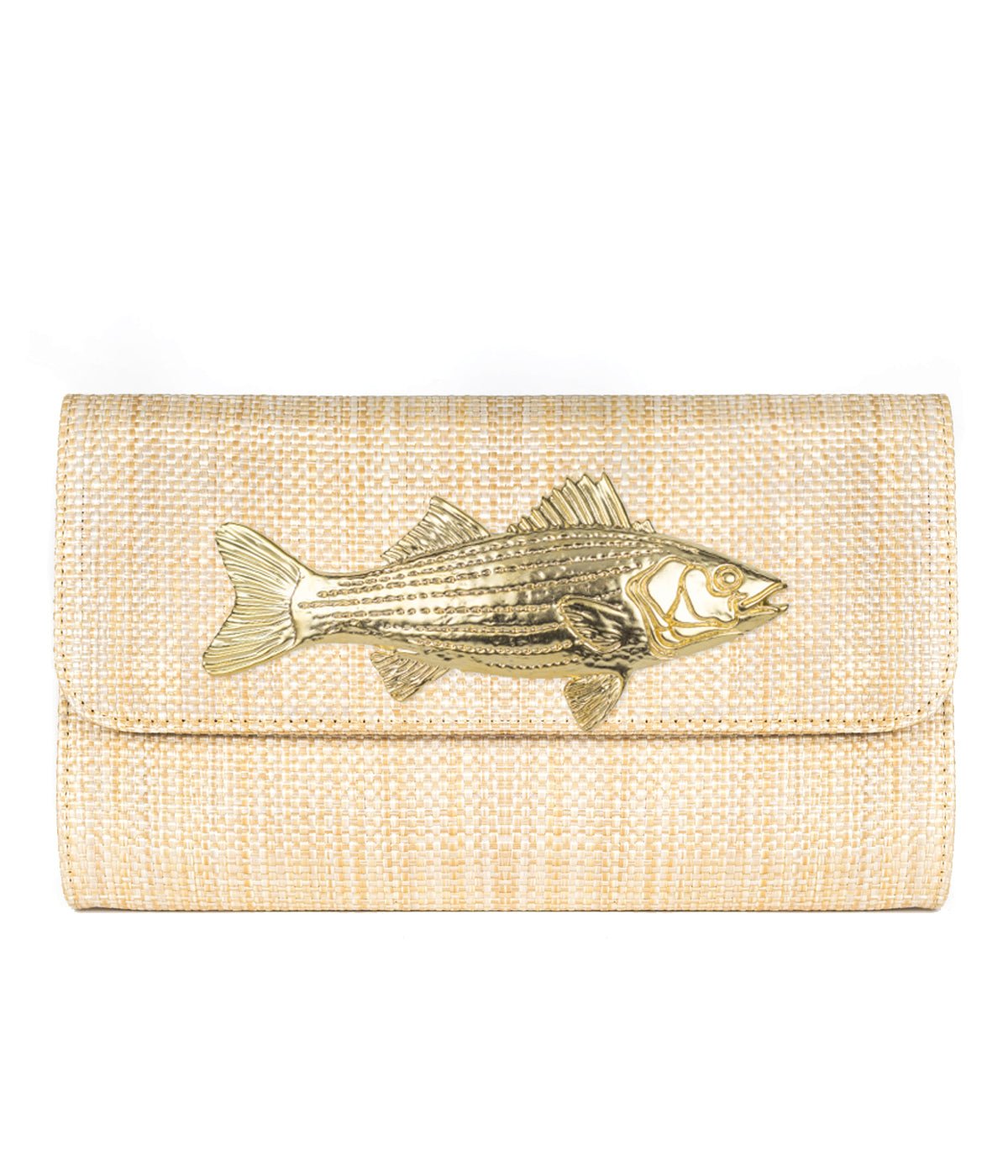 Avery Clutch Straw - Charm - Bexa Boutique