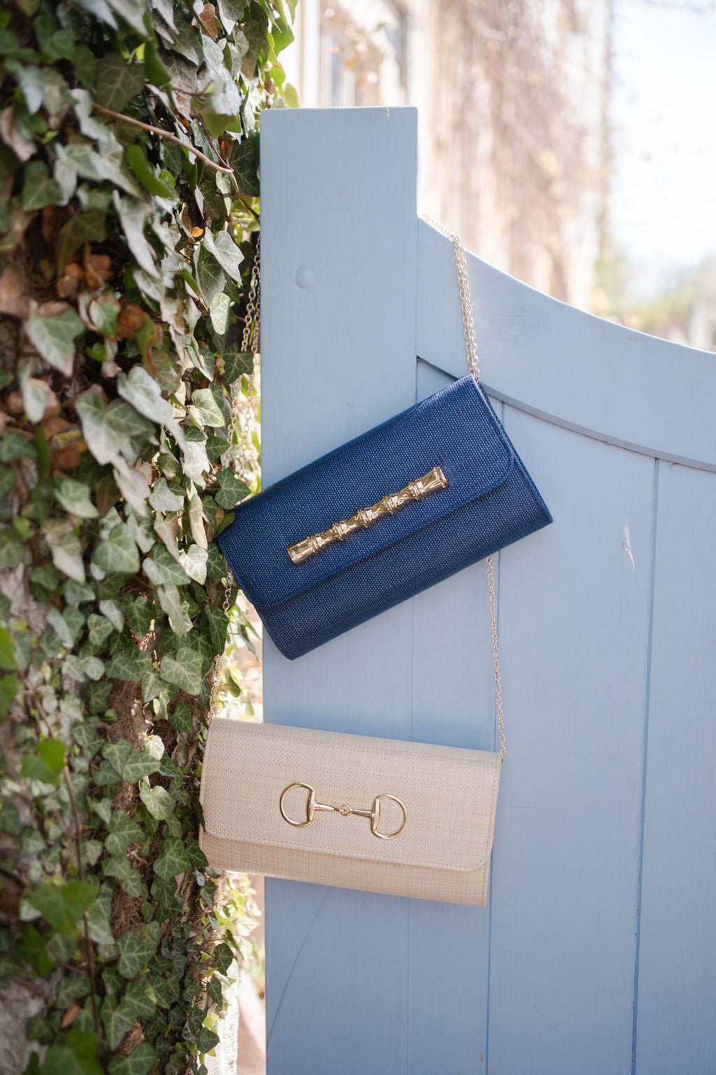 Avery Clutch Straw - Charm - Bexa Boutique