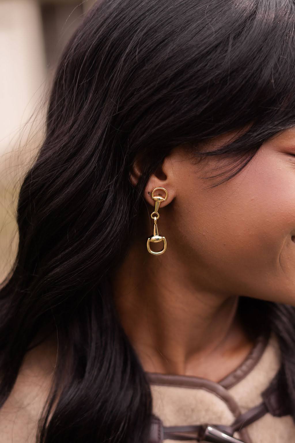 Blair Large Snaffle Bit Earring - Bexa Boutique