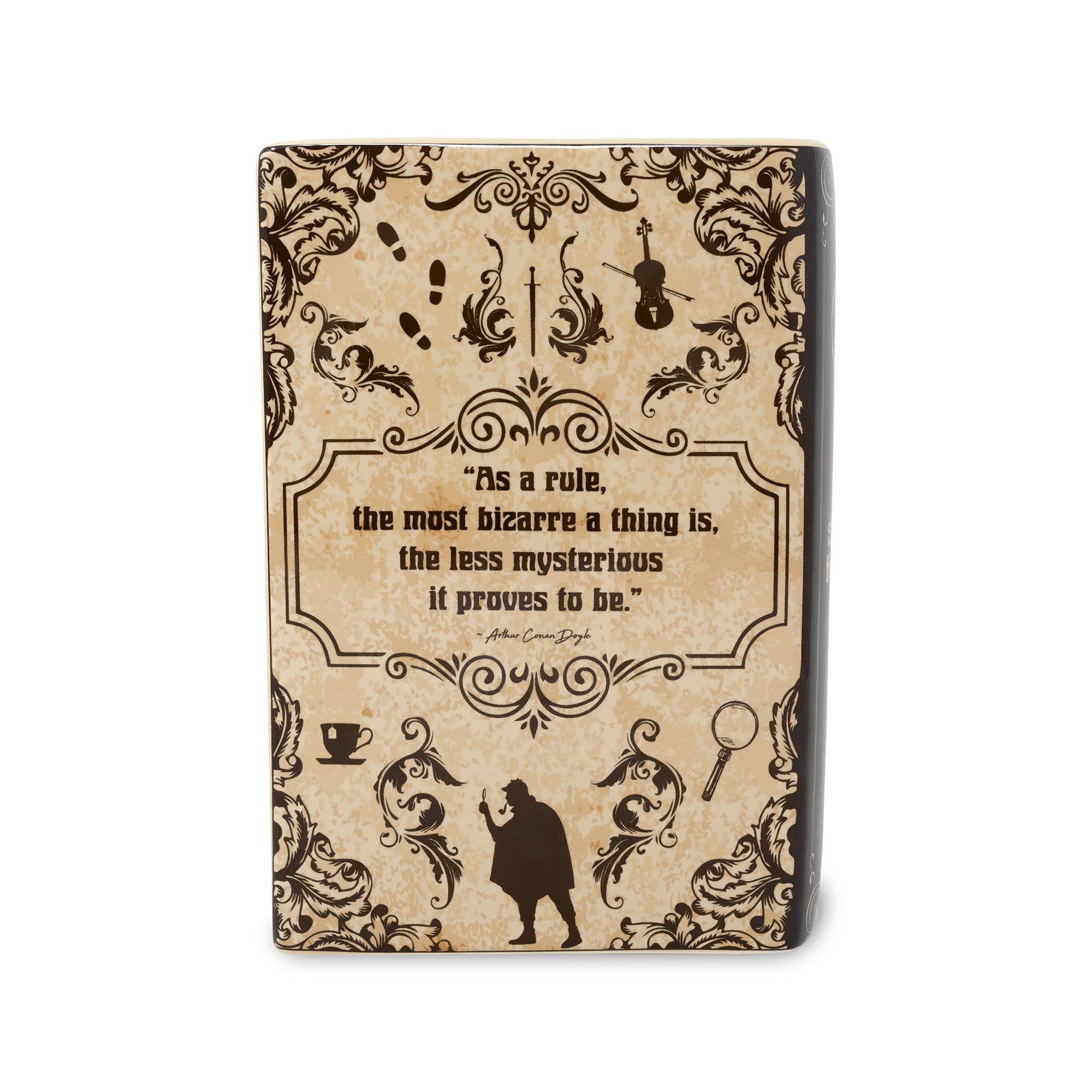 Large Book Vase, Sherlock Holmes