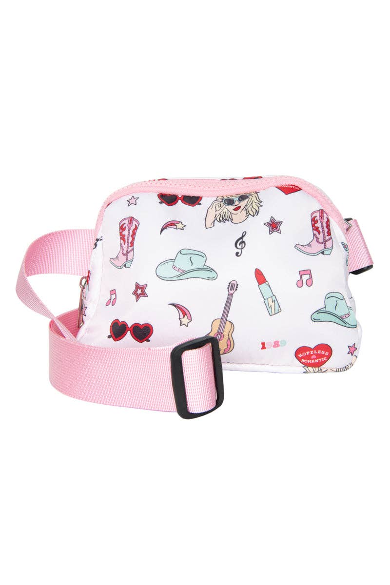 Music Girl Icons Belt Bag Fanny Pack