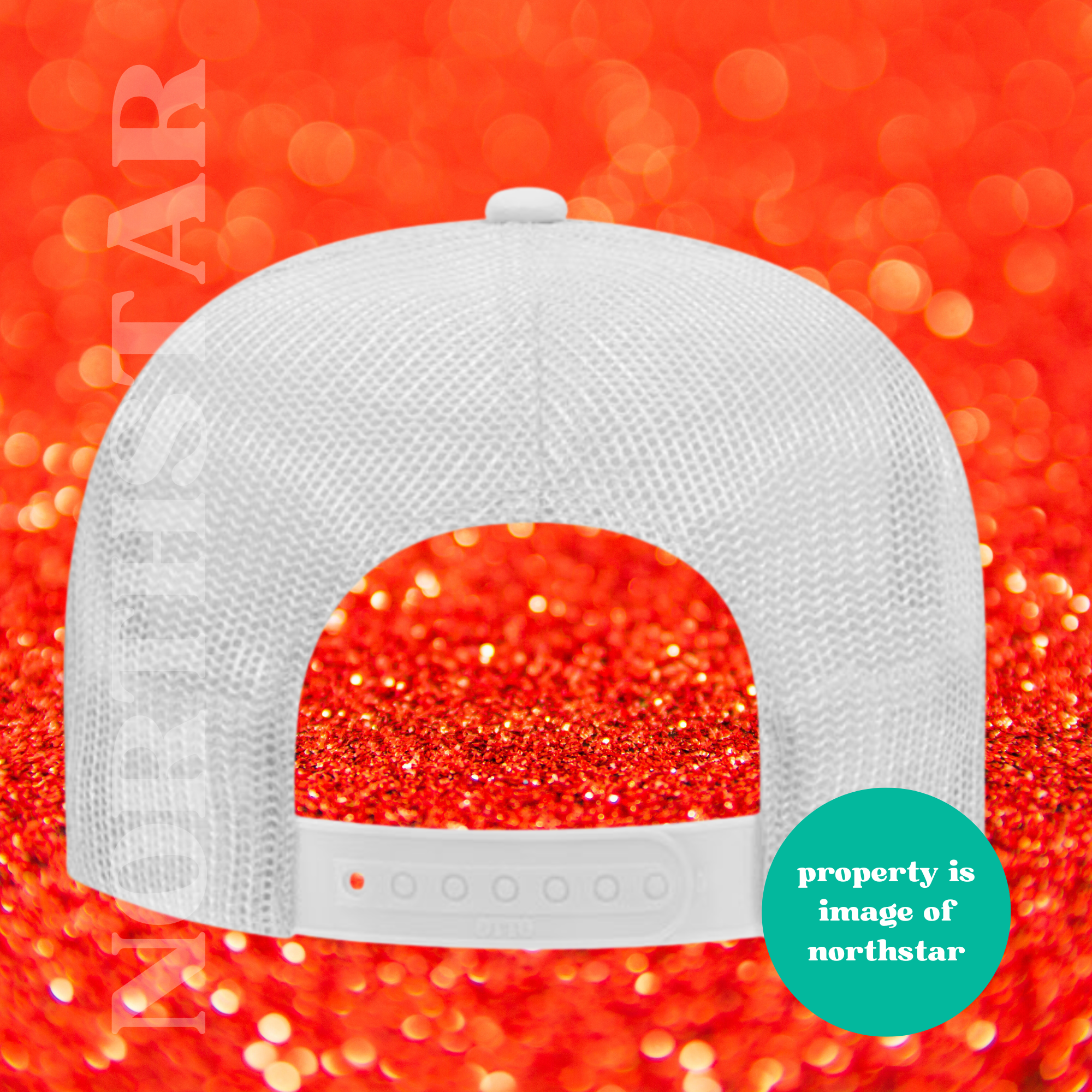 Showgirl Swiftie Trucker Hat - White