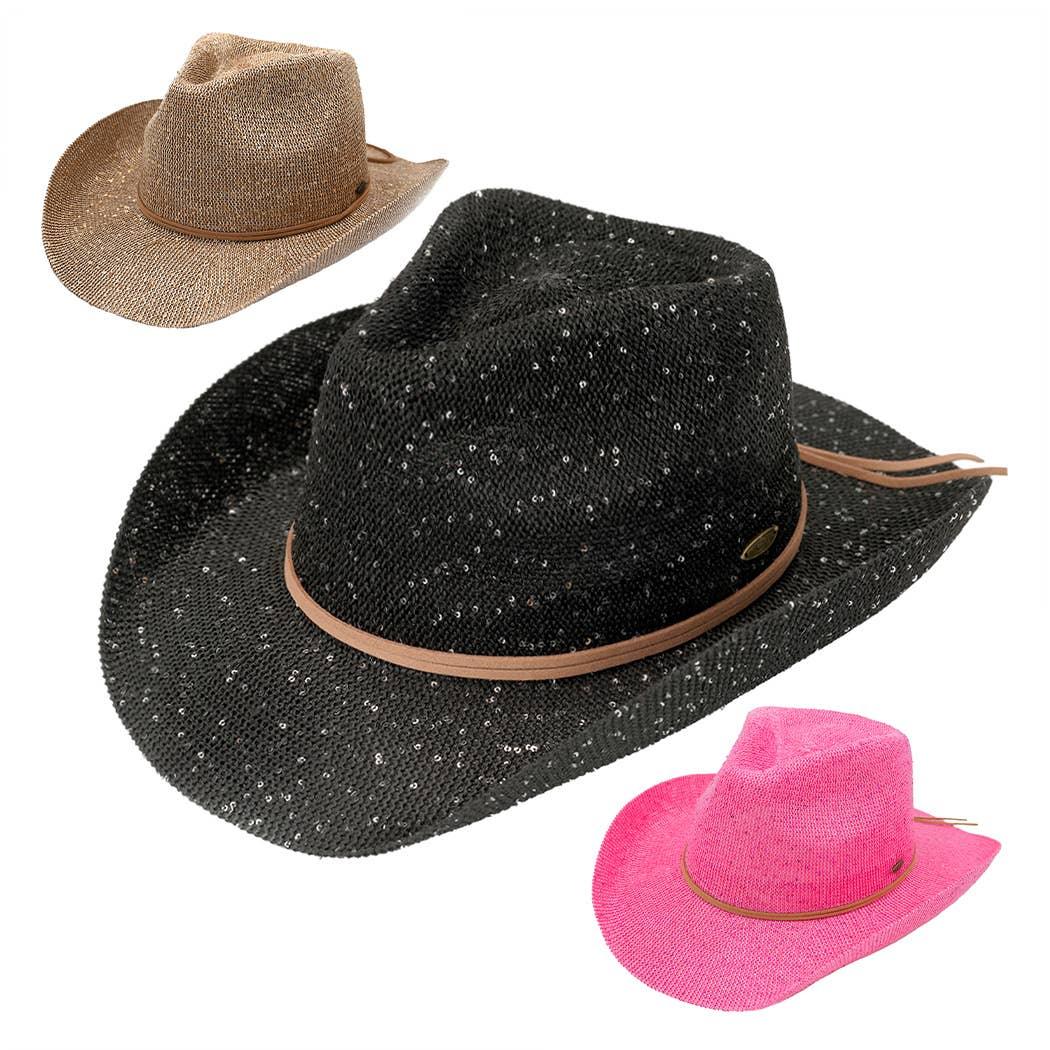 KIDS Sequin Cowboy Hat