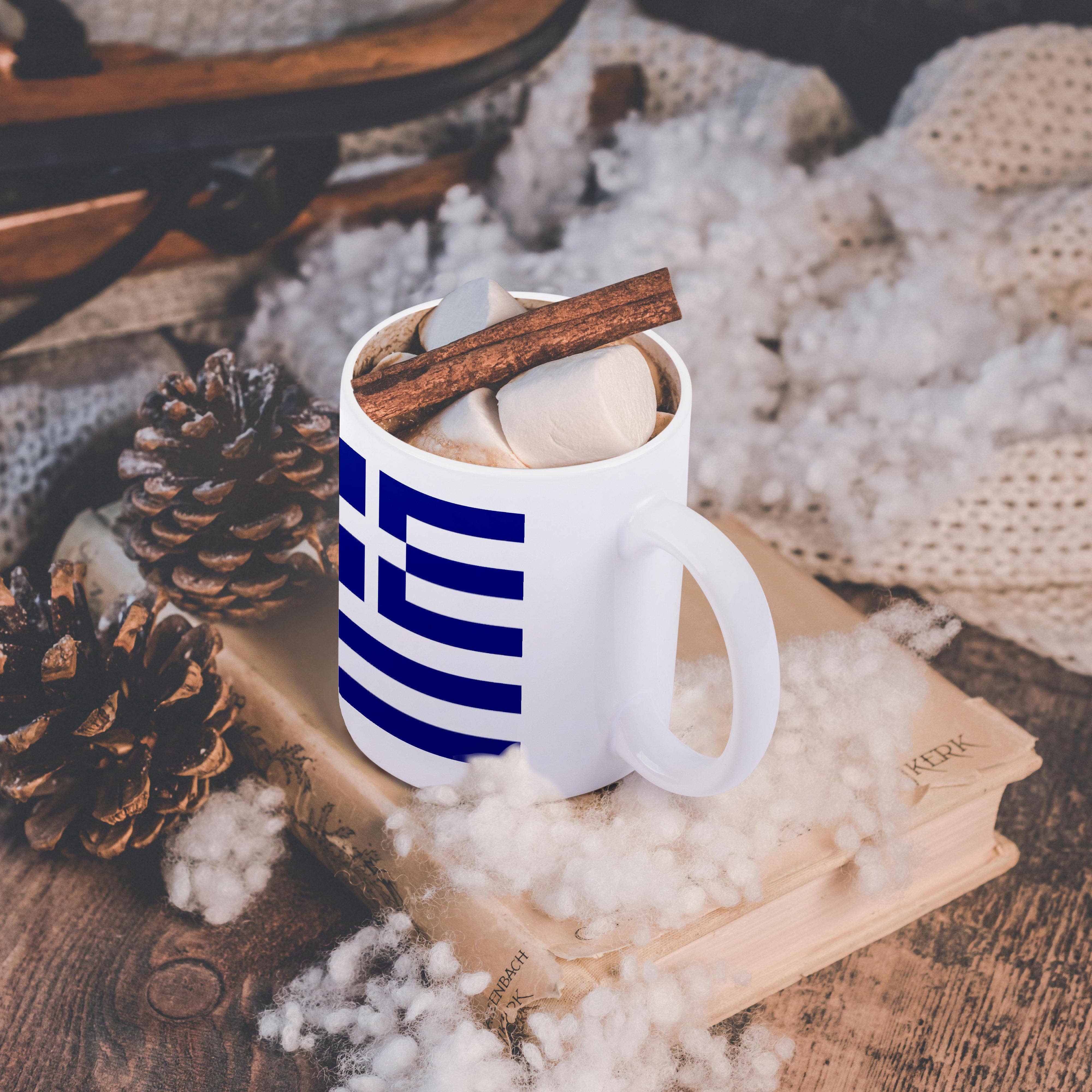 3dRose, Greek Flag, Mug - Bexa Boutique