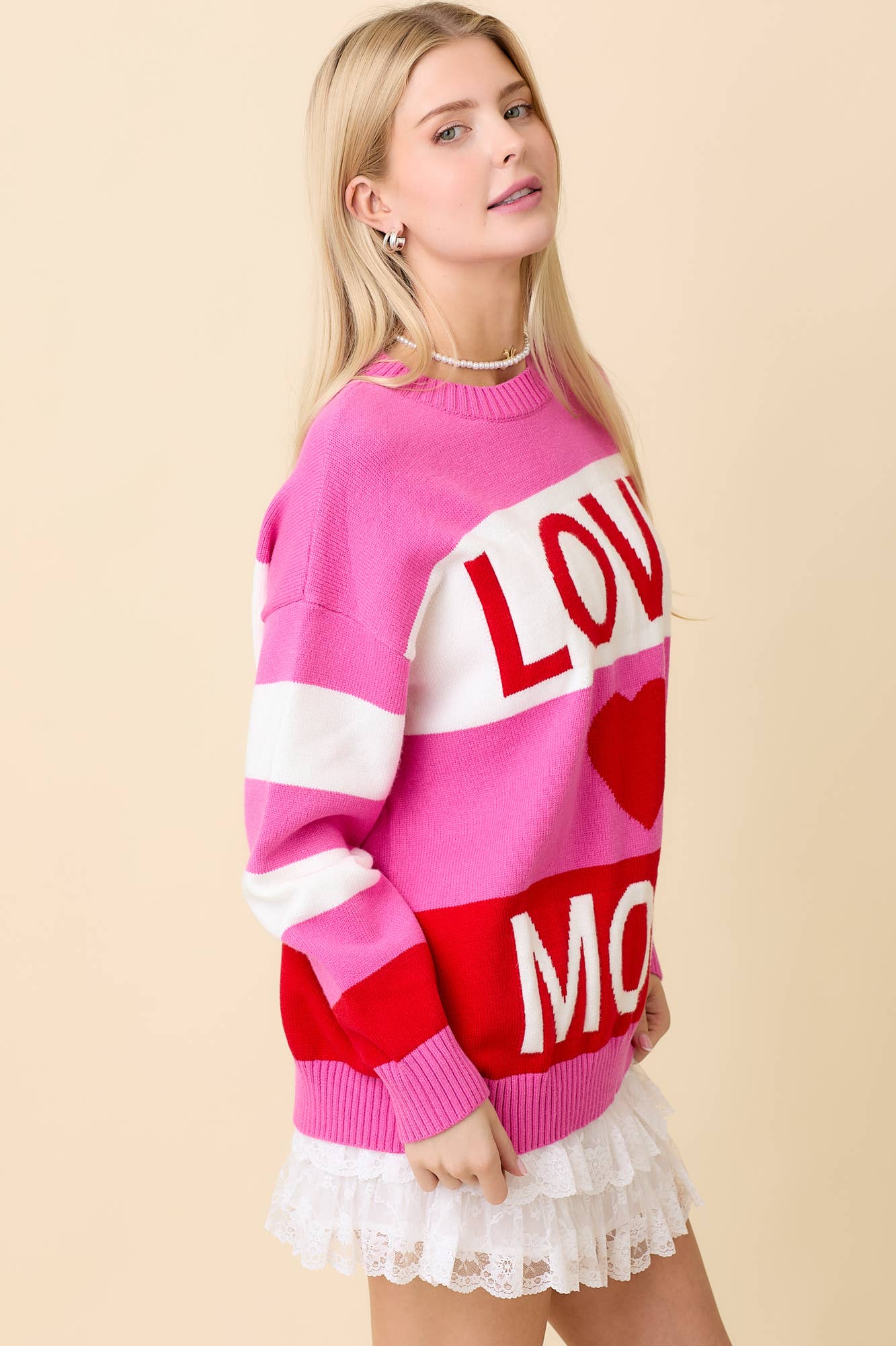 Valentine LOVE MORE Sweater