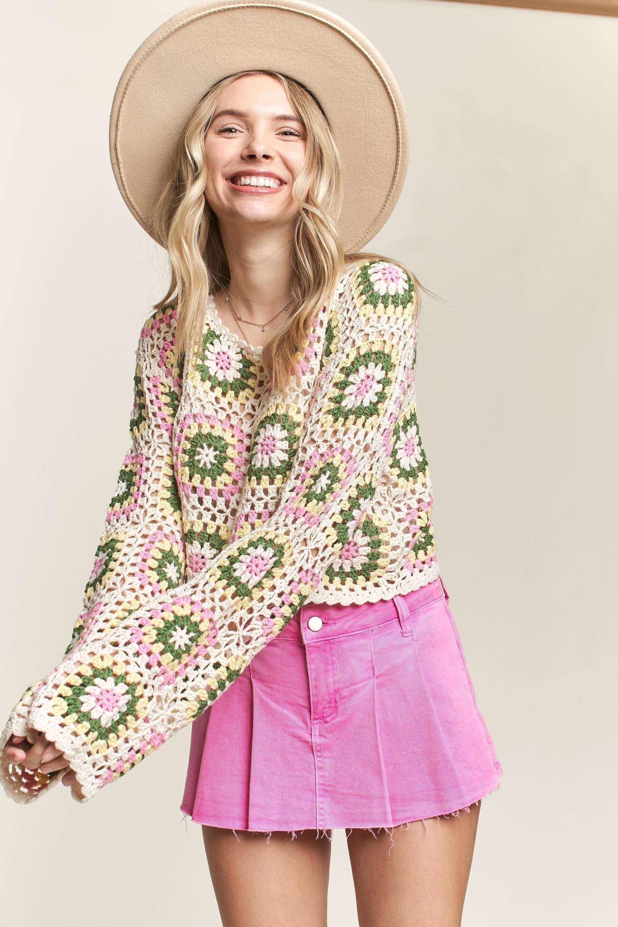 Miranda crochet top