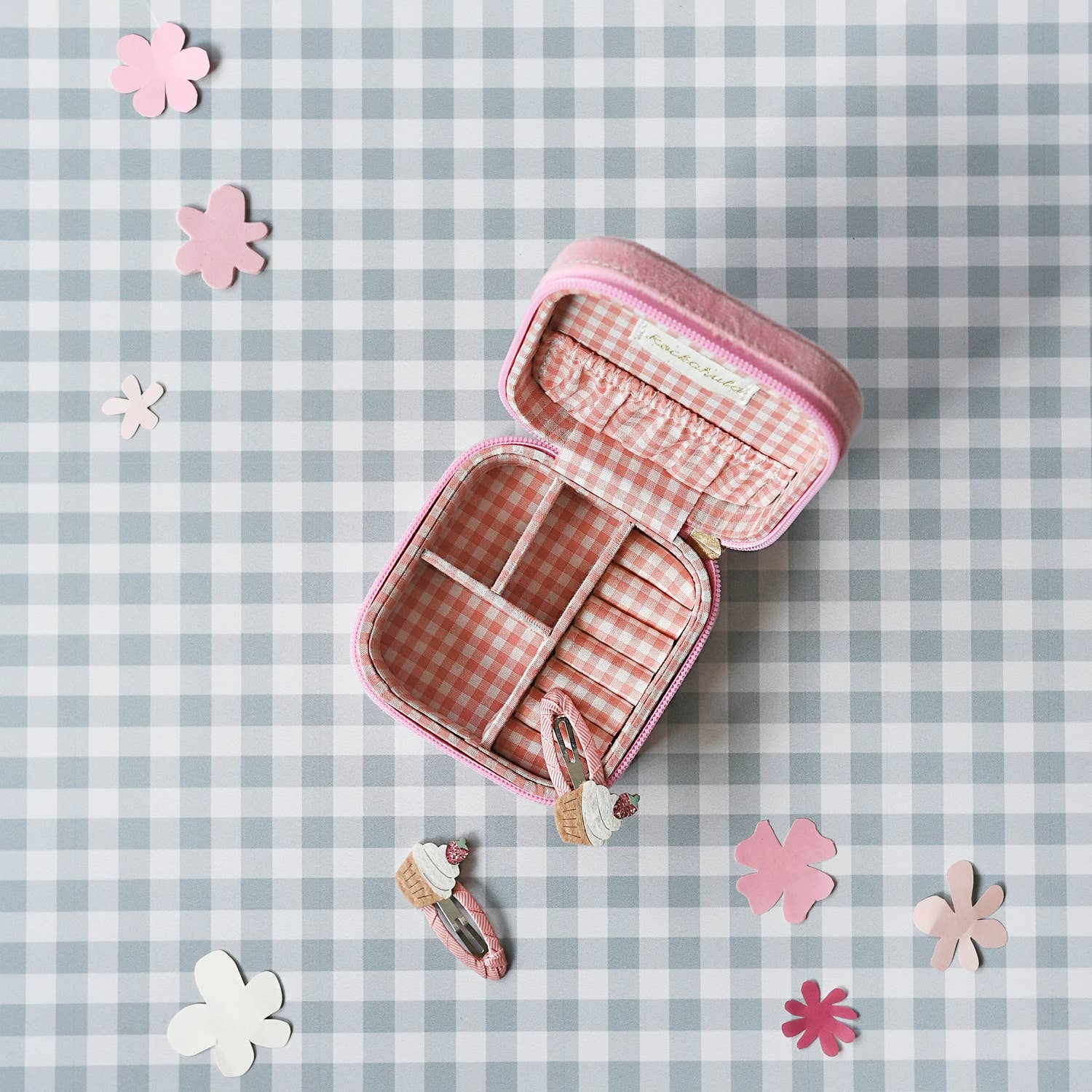 Strawberry Shortcake Hair Clips