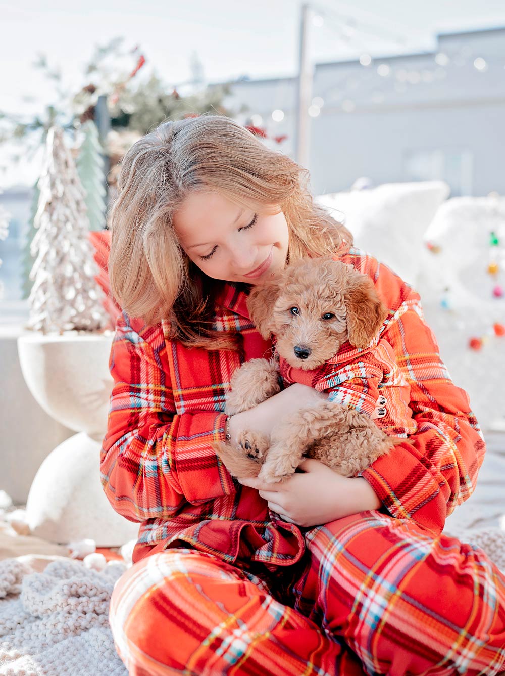 Fleece Plaid Pajama (Adult Sizes Only)